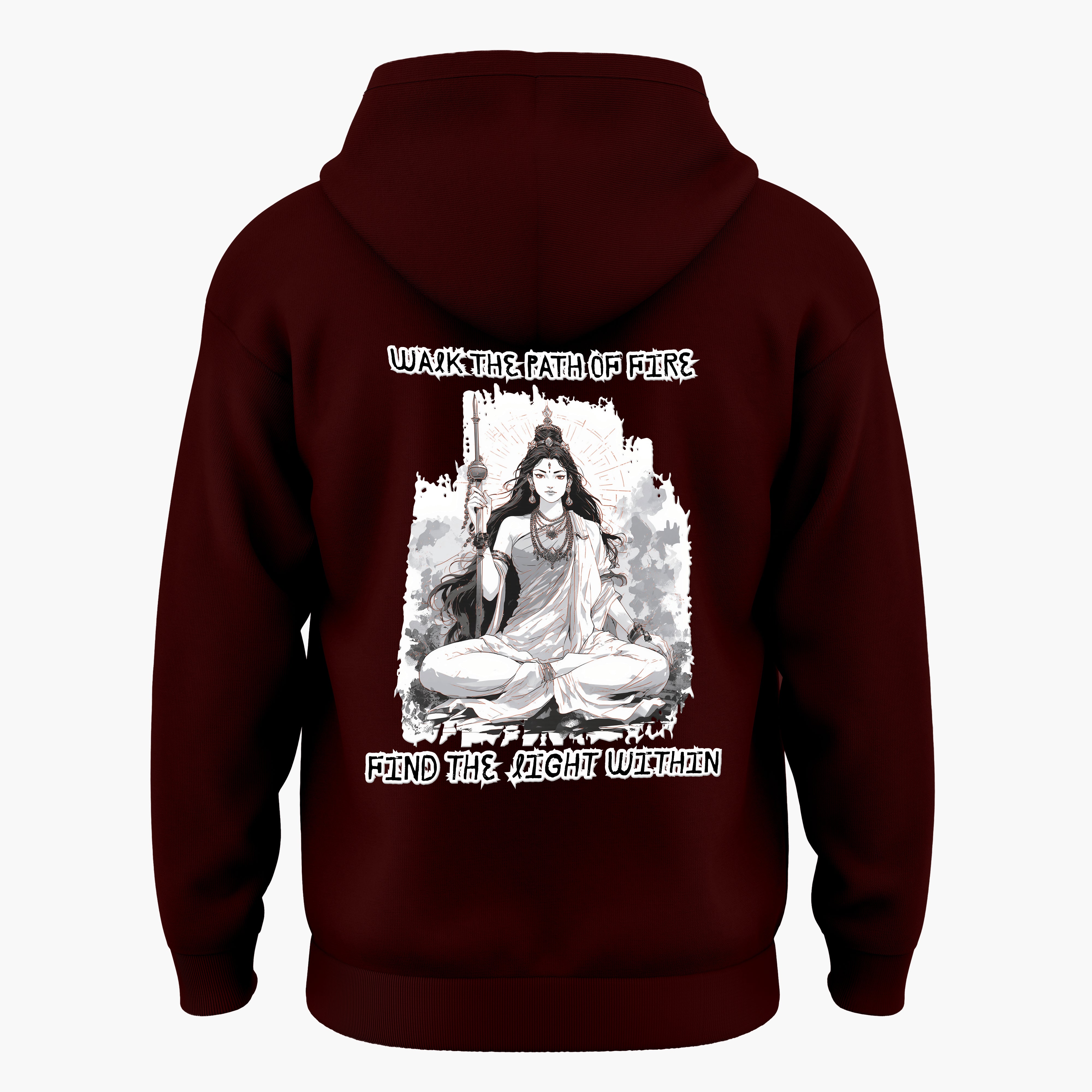 The Cosmic Nine - Sacred Ascetic Hoodie Back Print