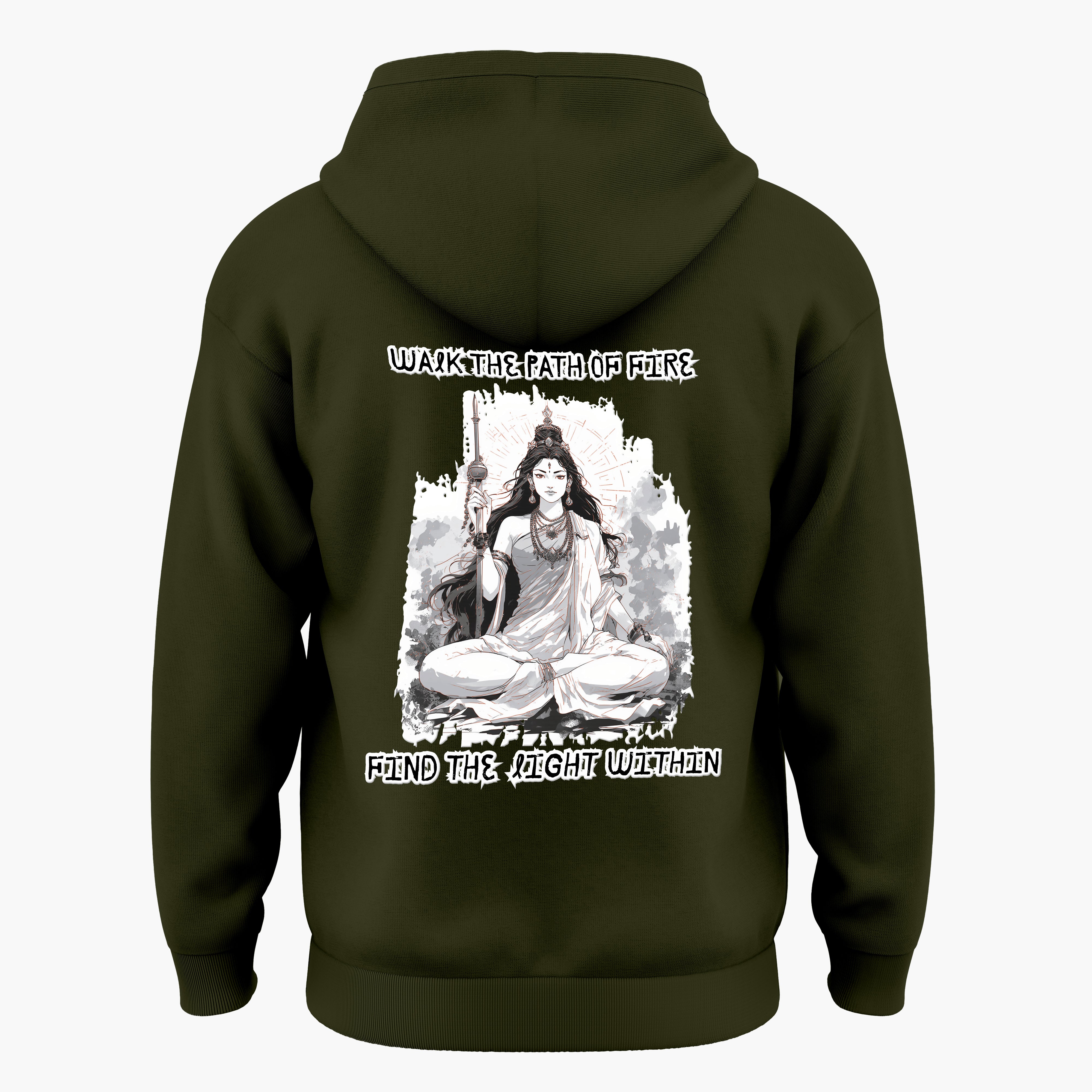 The Cosmic Nine - Sacred Ascetic Hoodie Back Print