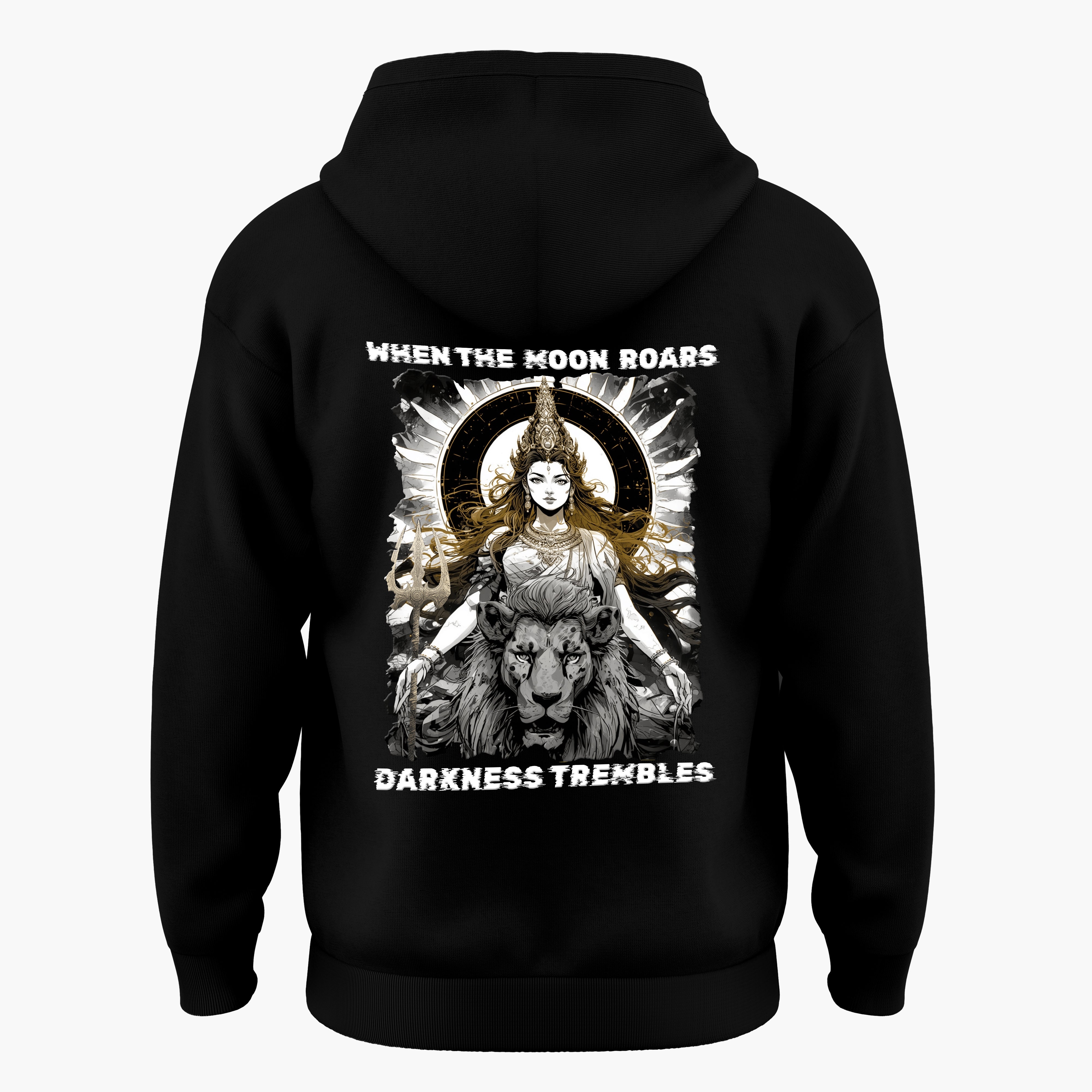 The Cosmic Nine - Lunar Fury Hoodie Back Print