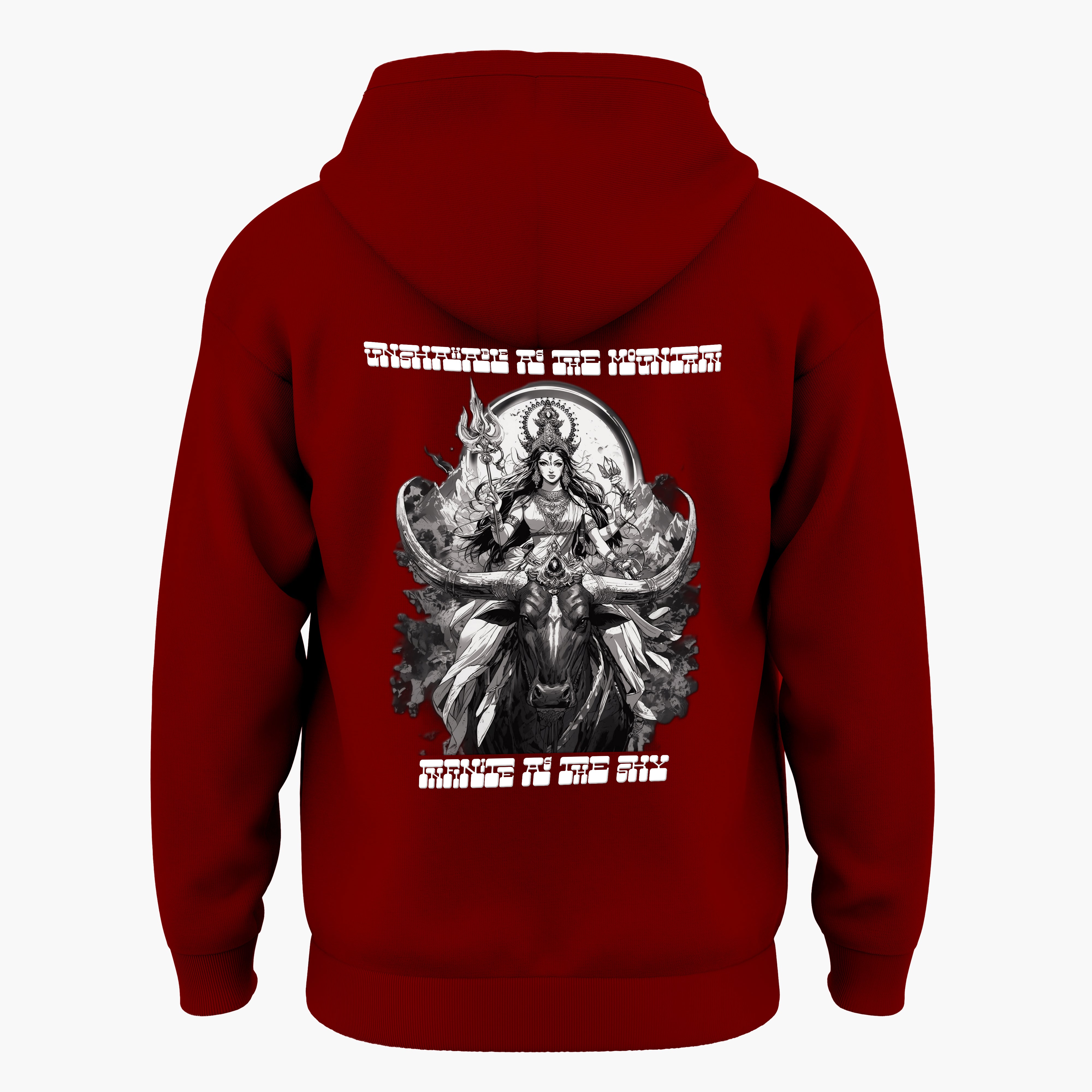 The Cosmic Nine - Mountain Spirit Hoodie Back Print