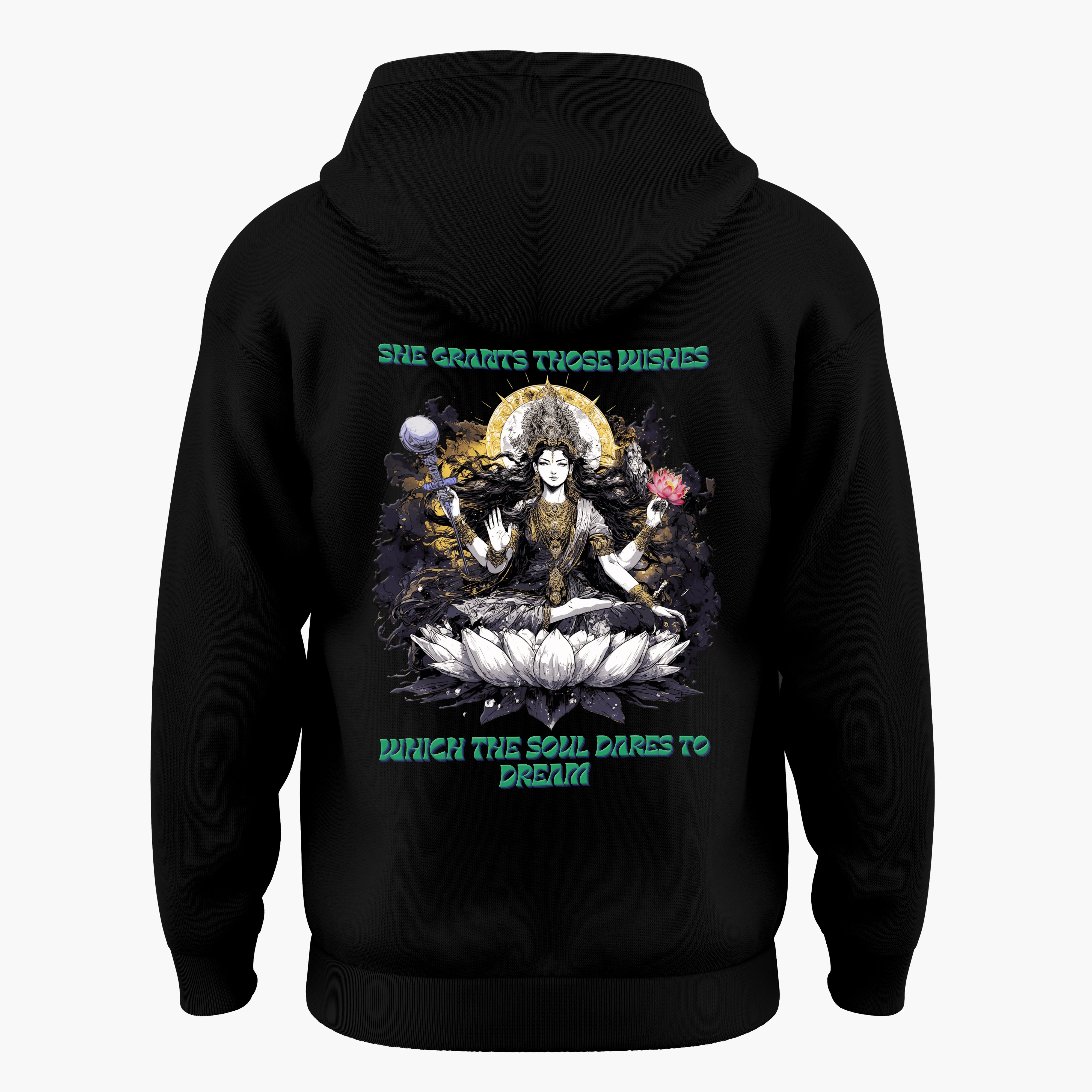 The Cosmic Nine - Celestial Grace Hoodie Back Print
