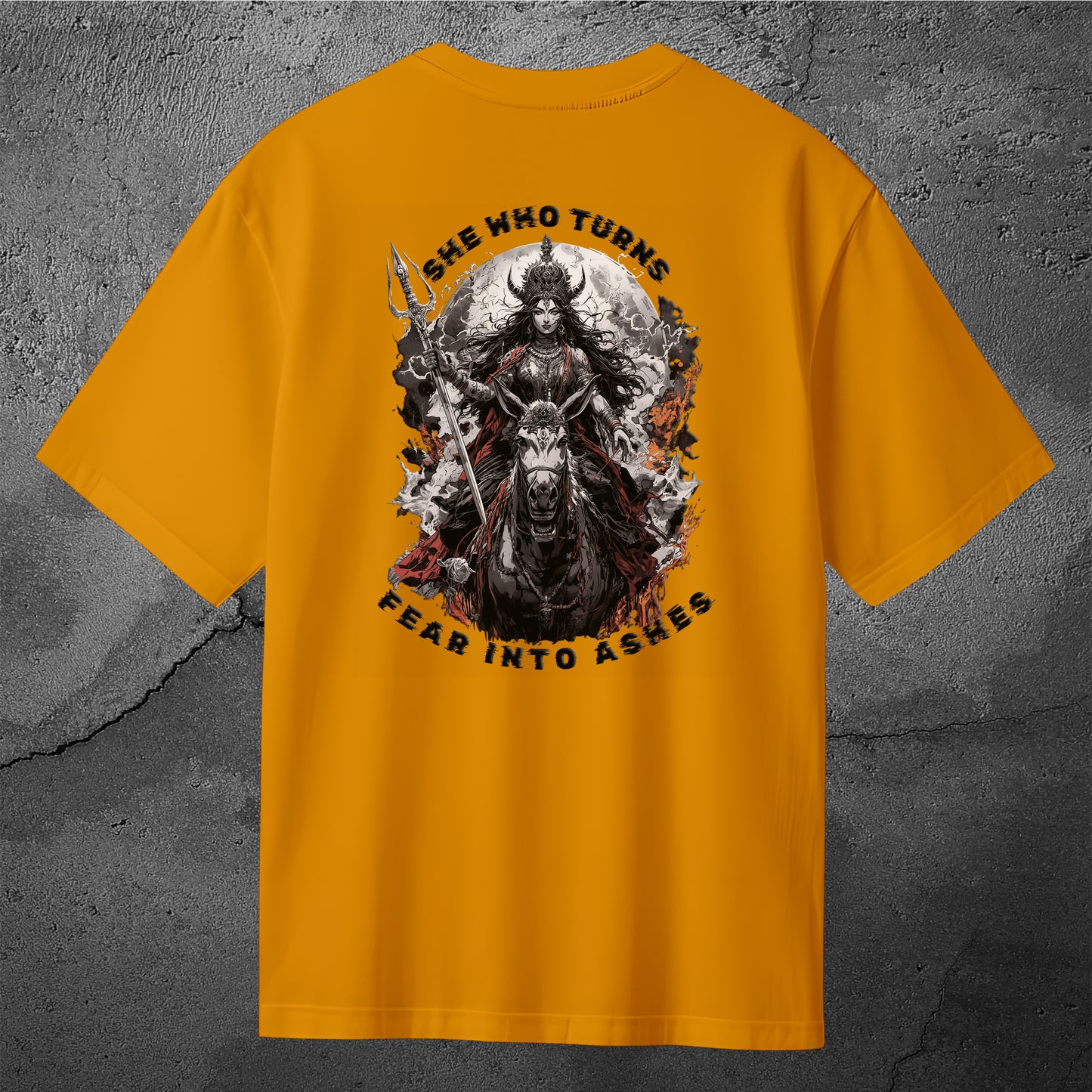 The Cosmic Nine - Destroyer of Fear Oversized Back Print
