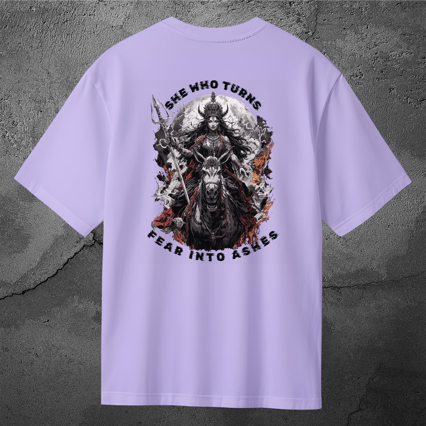 The Cosmic Nine - Destroyer of Fear Oversized Back Print