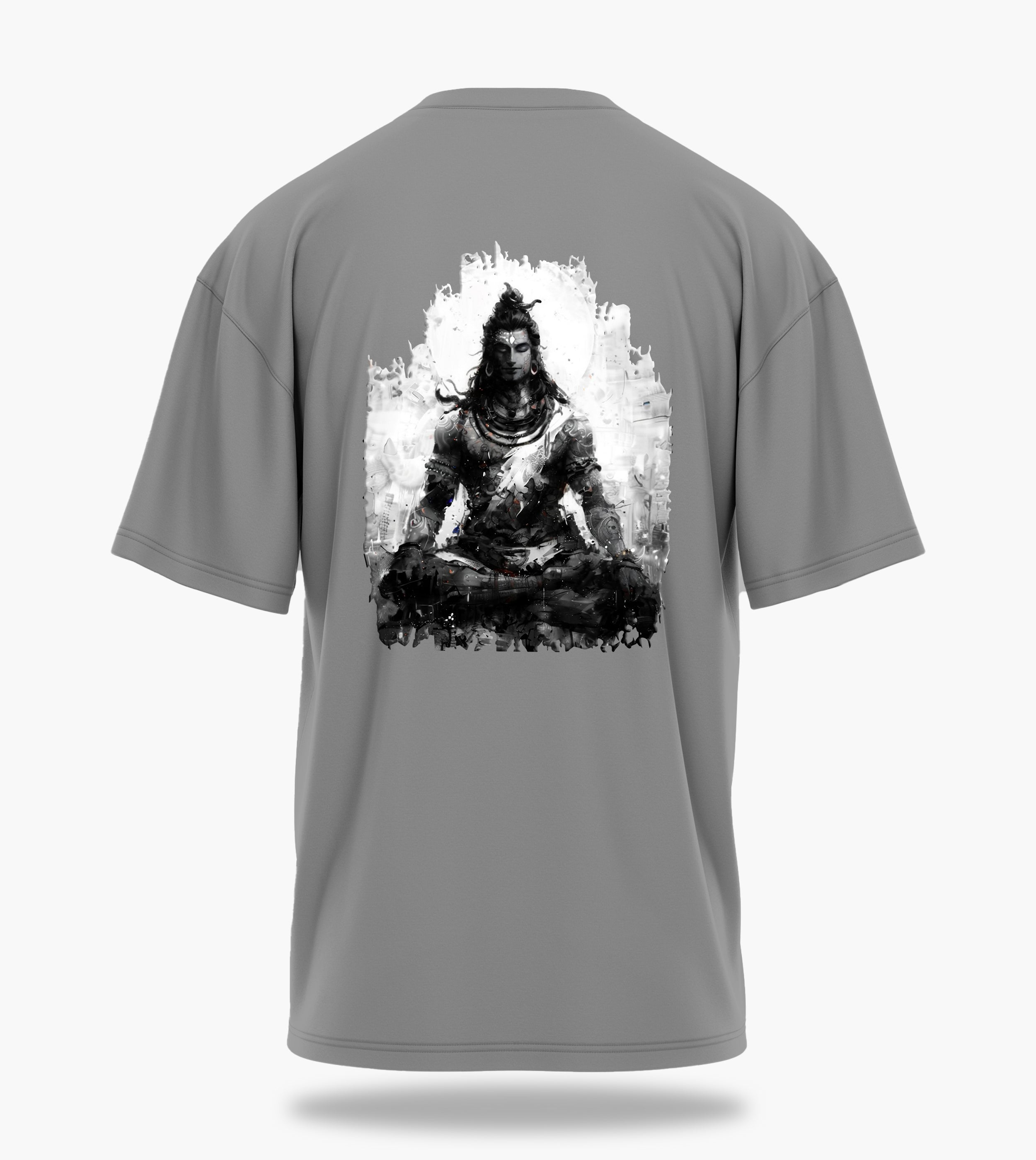 The Māhādev Collection - Bholenath I Oversized Back Print
