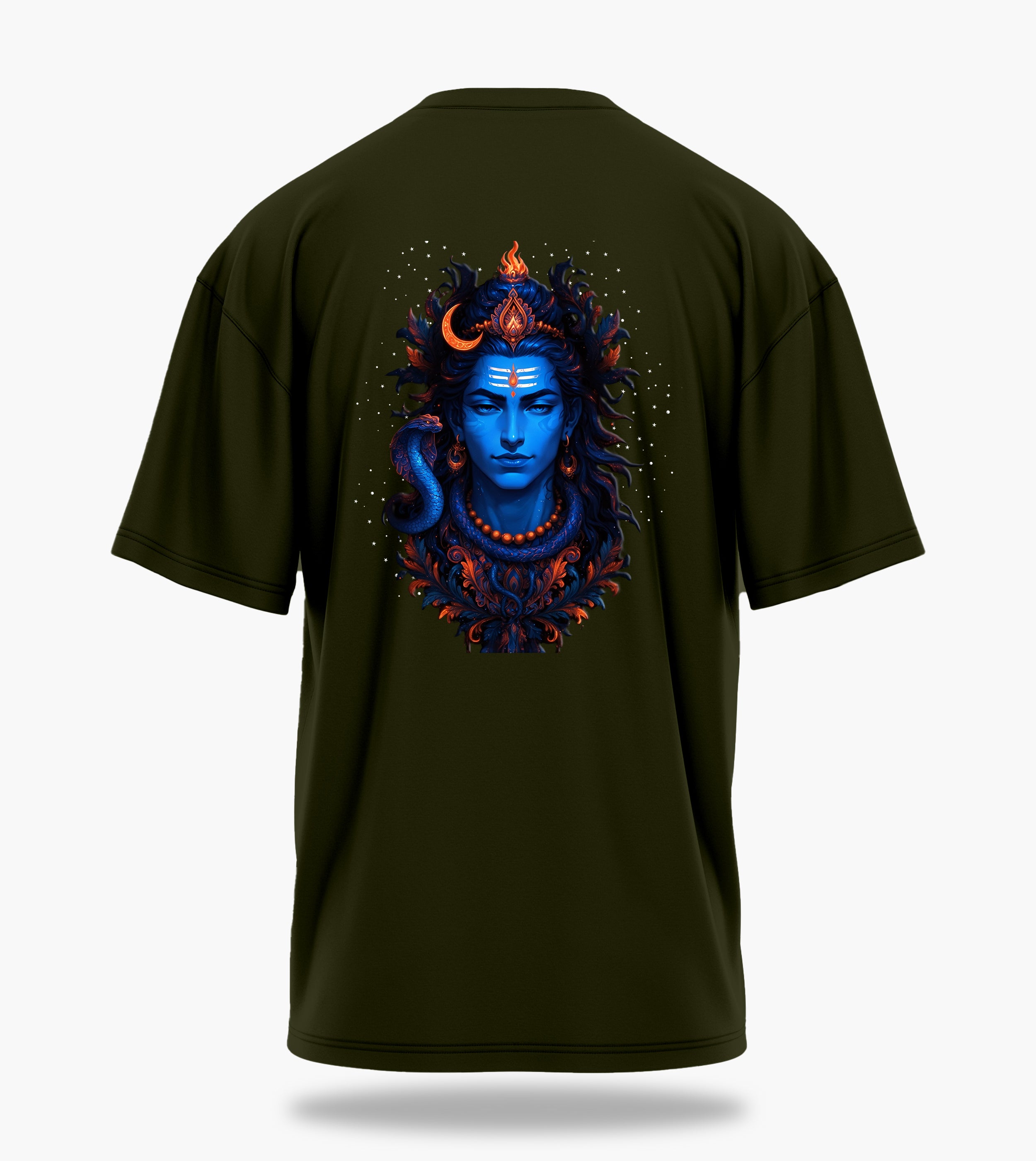 The Māhādev Collection - Omkareshwar I Oversized Back Print