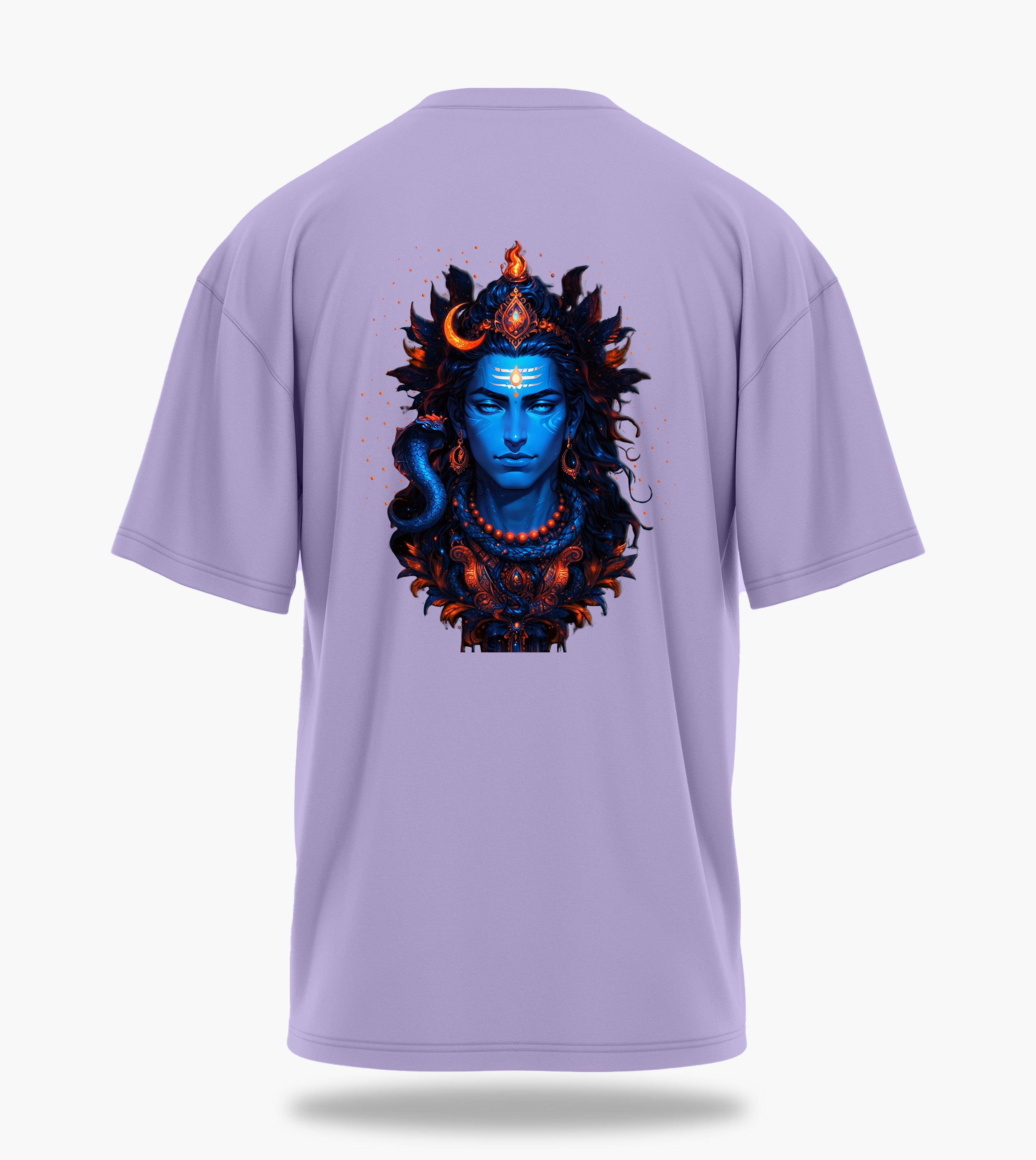 The Māhādev Collection - Omkareshwar II Oversized Back Print