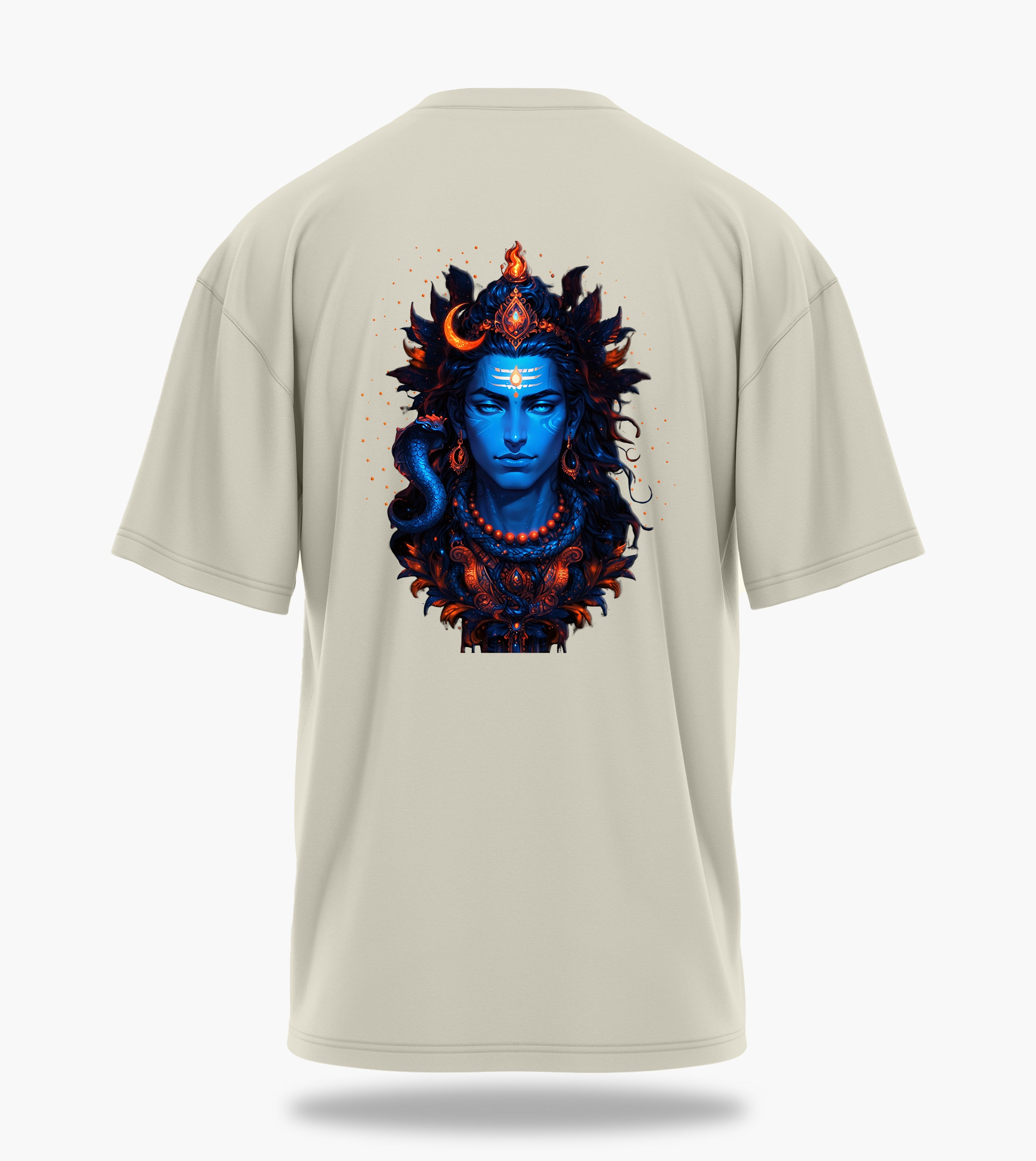 The Māhādev Collection - Omkareshwar II Oversized Back Print