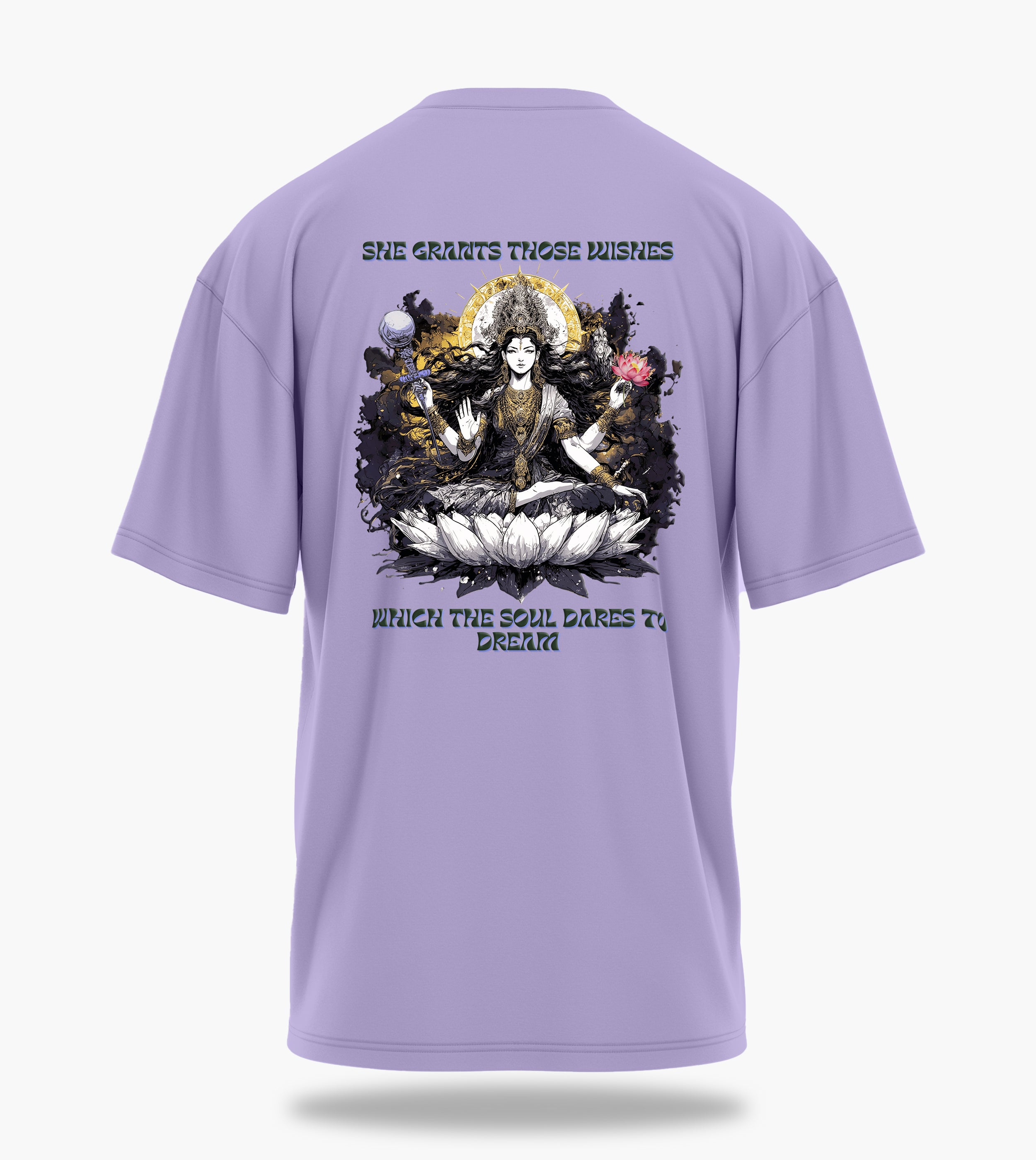 The Cosmic Nine - Celestial Grace Oversized Back Print