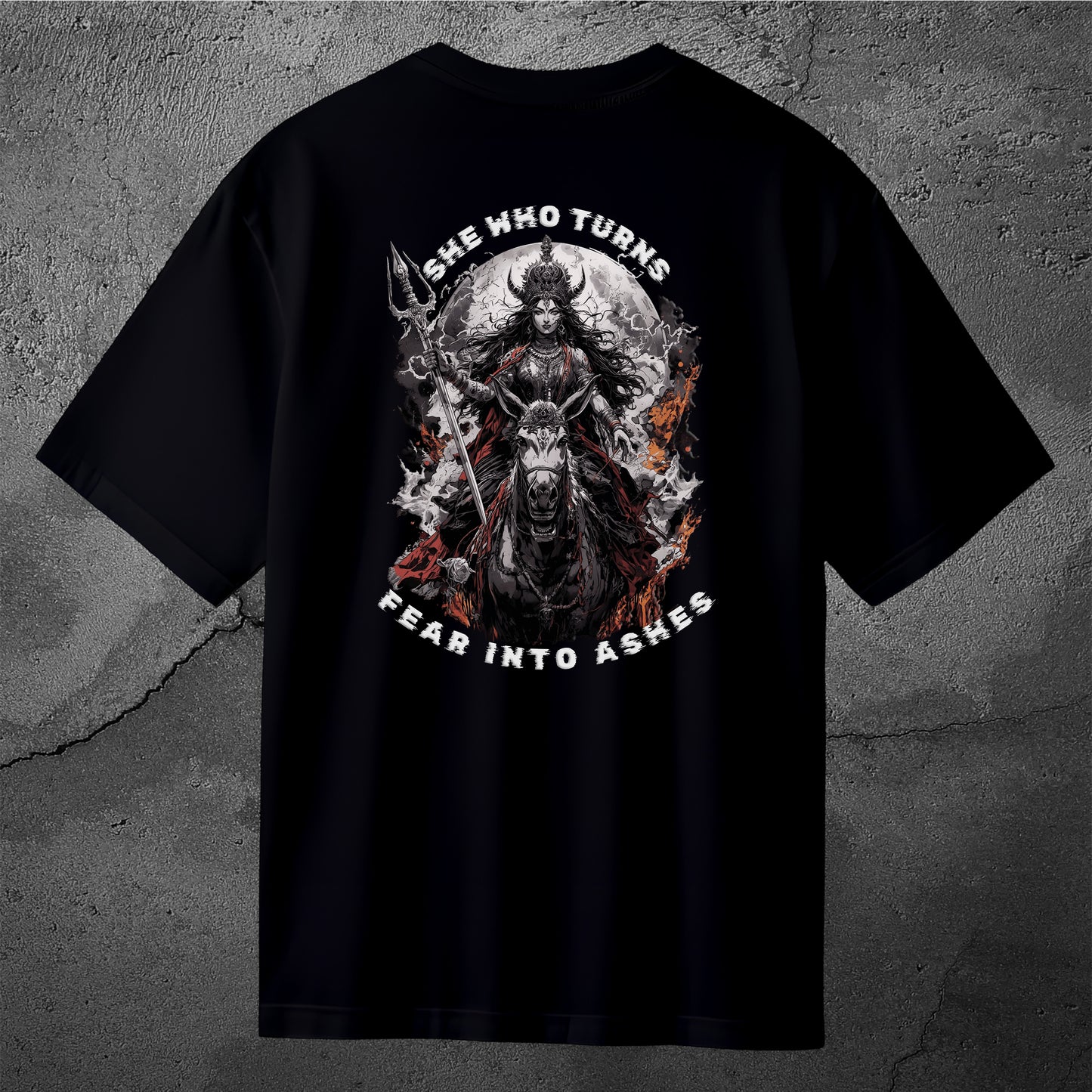 The Cosmic Nine - Destroyer of Fear Oversized Back Print
