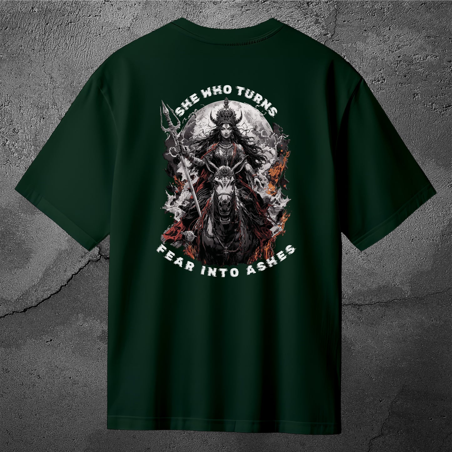 The Cosmic Nine - Destroyer of Fear Oversized Back Print