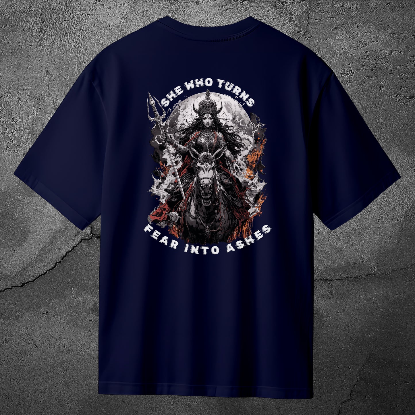 The Cosmic Nine - Destroyer of Fear Oversized Back Print