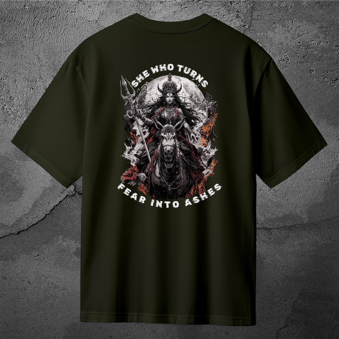 The Cosmic Nine - Destroyer of Fear Oversized Back Print