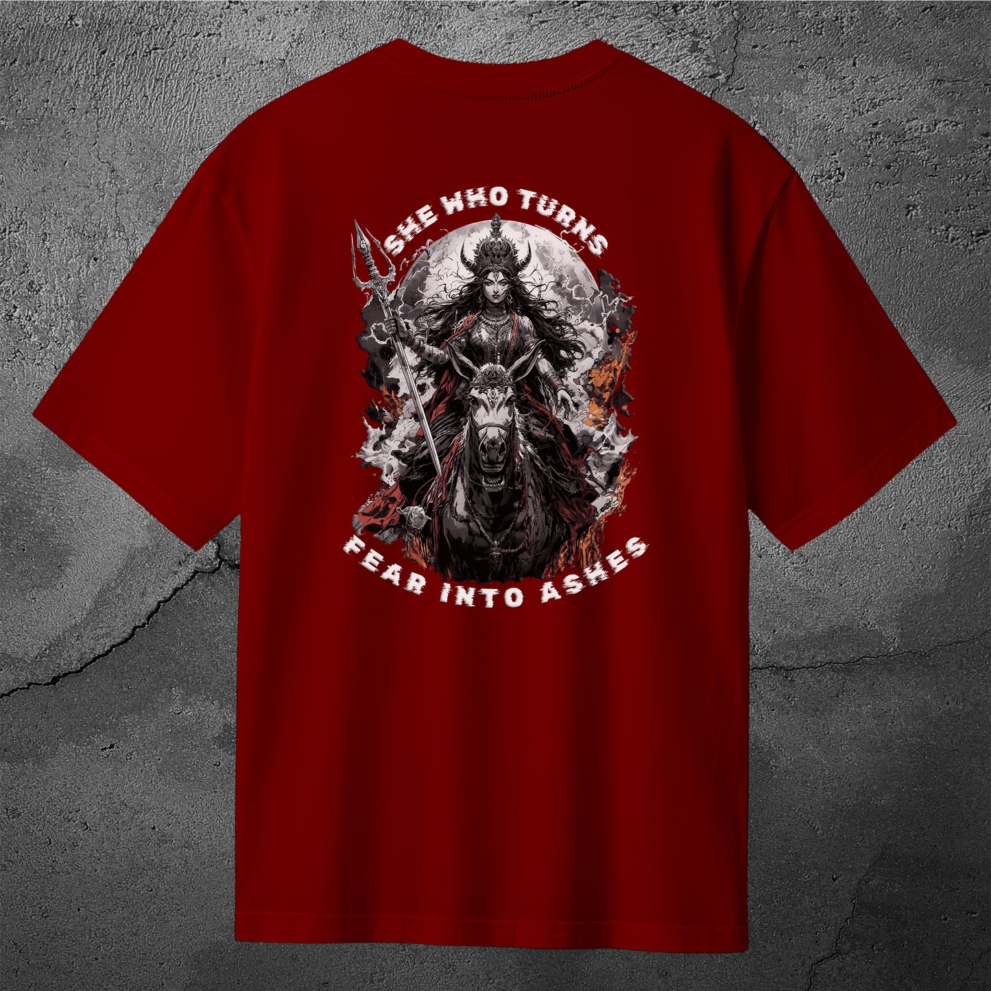 The Cosmic Nine - Destroyer of Fear Oversized Back Print