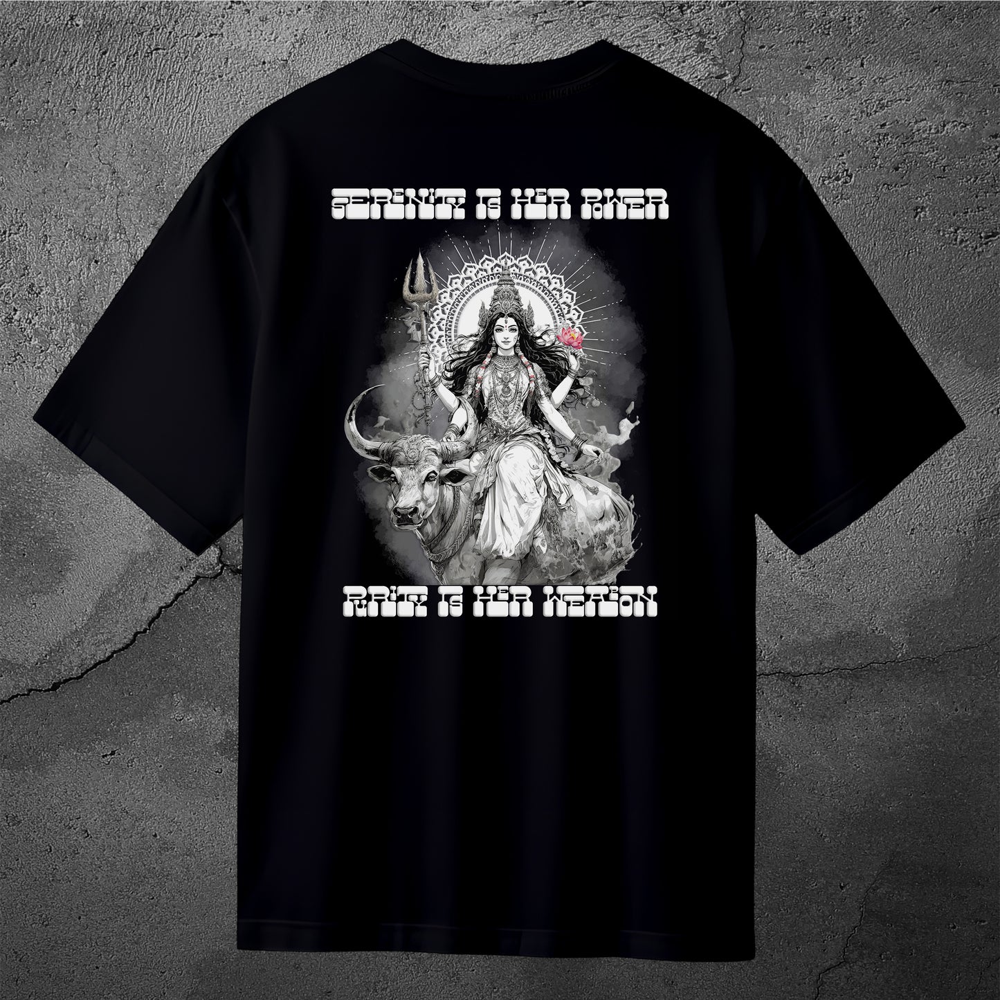 The Cosmic Nine - Eternal Calm Oversized Back Print