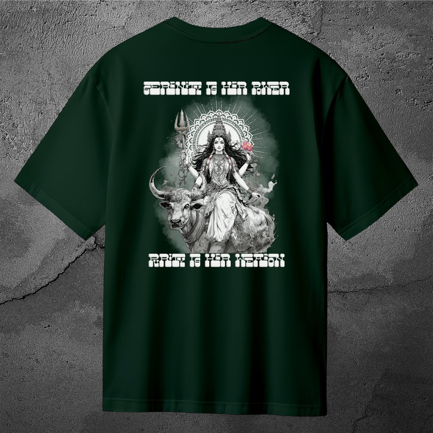 The Cosmic Nine - Eternal Calm Oversized Back Print