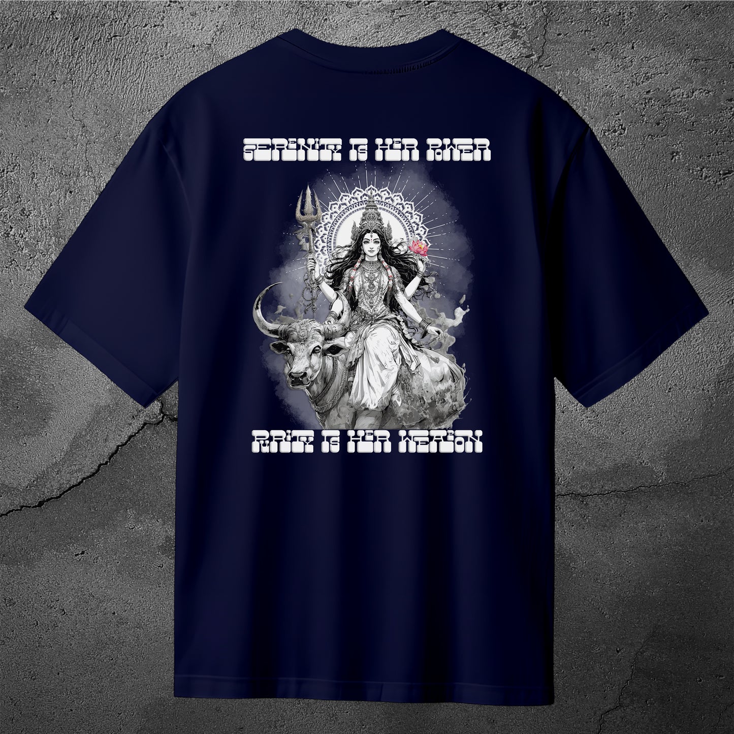 The Cosmic Nine - Eternal Calm Oversized Back Print