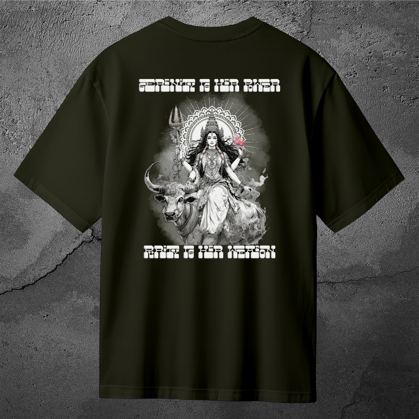 The Cosmic Nine - Eternal Calm Oversized Back Print