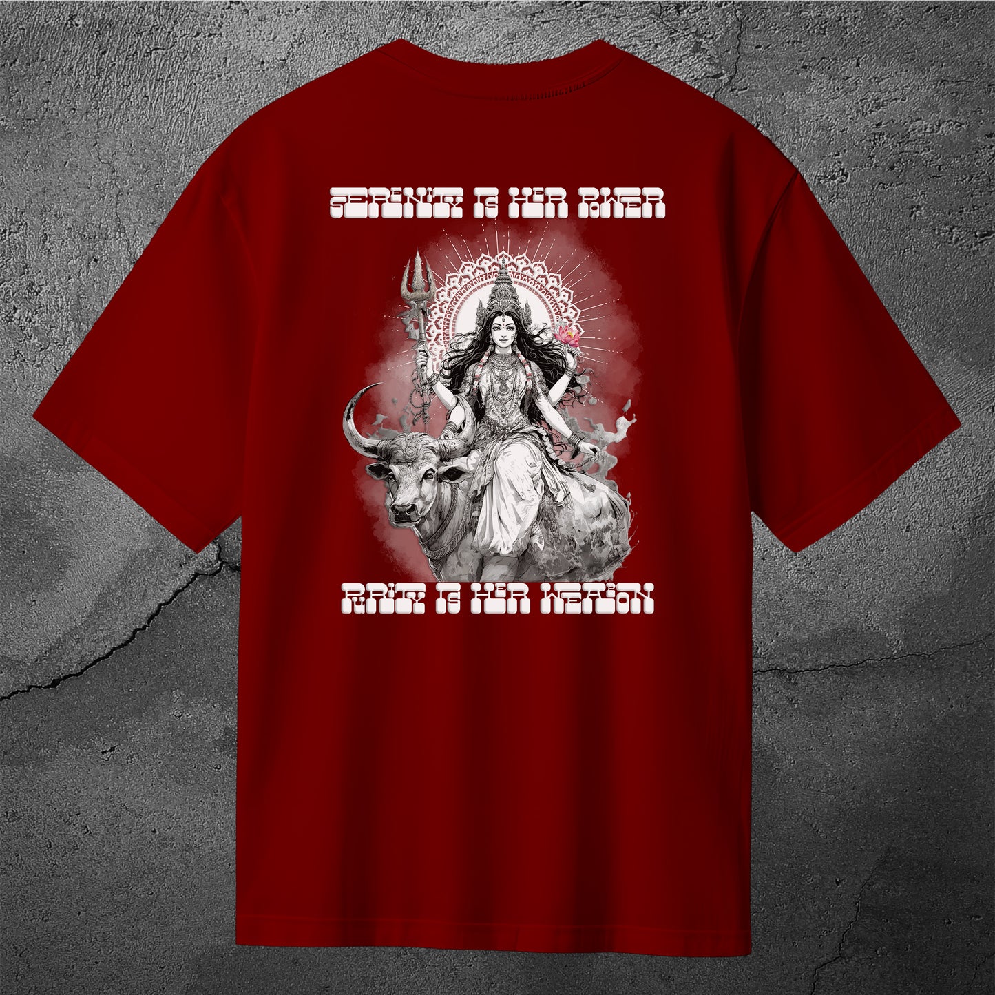 The Cosmic Nine - Eternal Calm Oversized Back Print