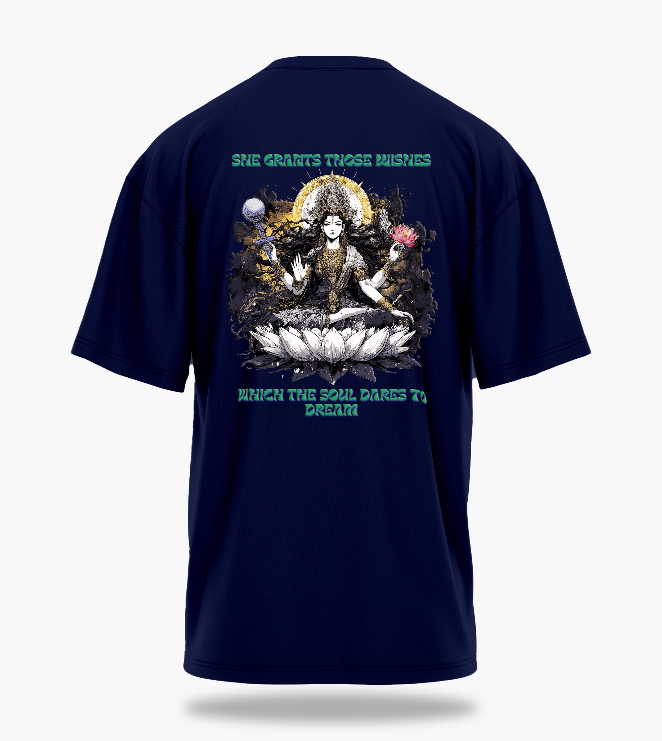 The Cosmic Nine - Celestial Grace Oversized Back Print