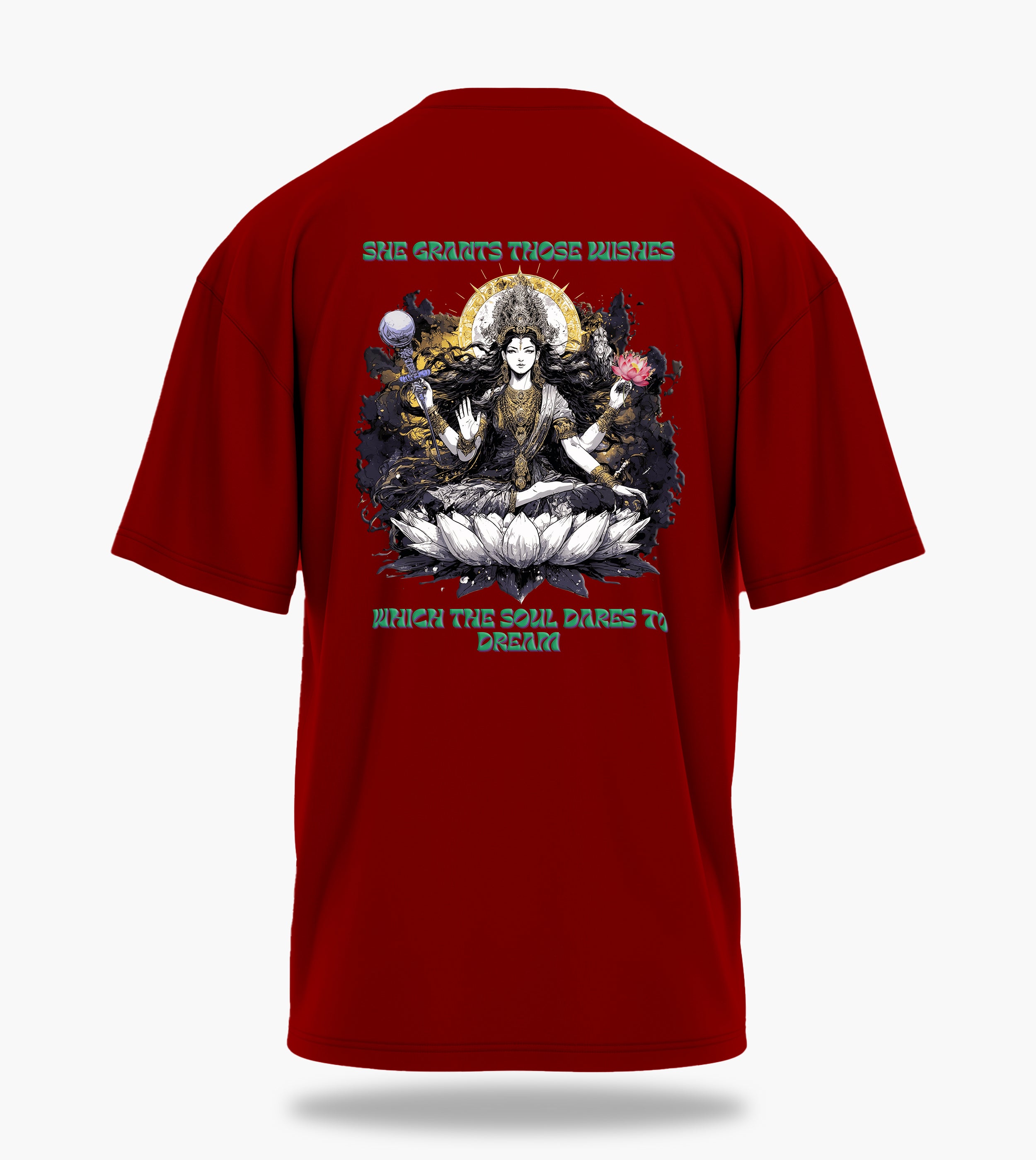 The Cosmic Nine - Celestial Grace Oversized Back Print