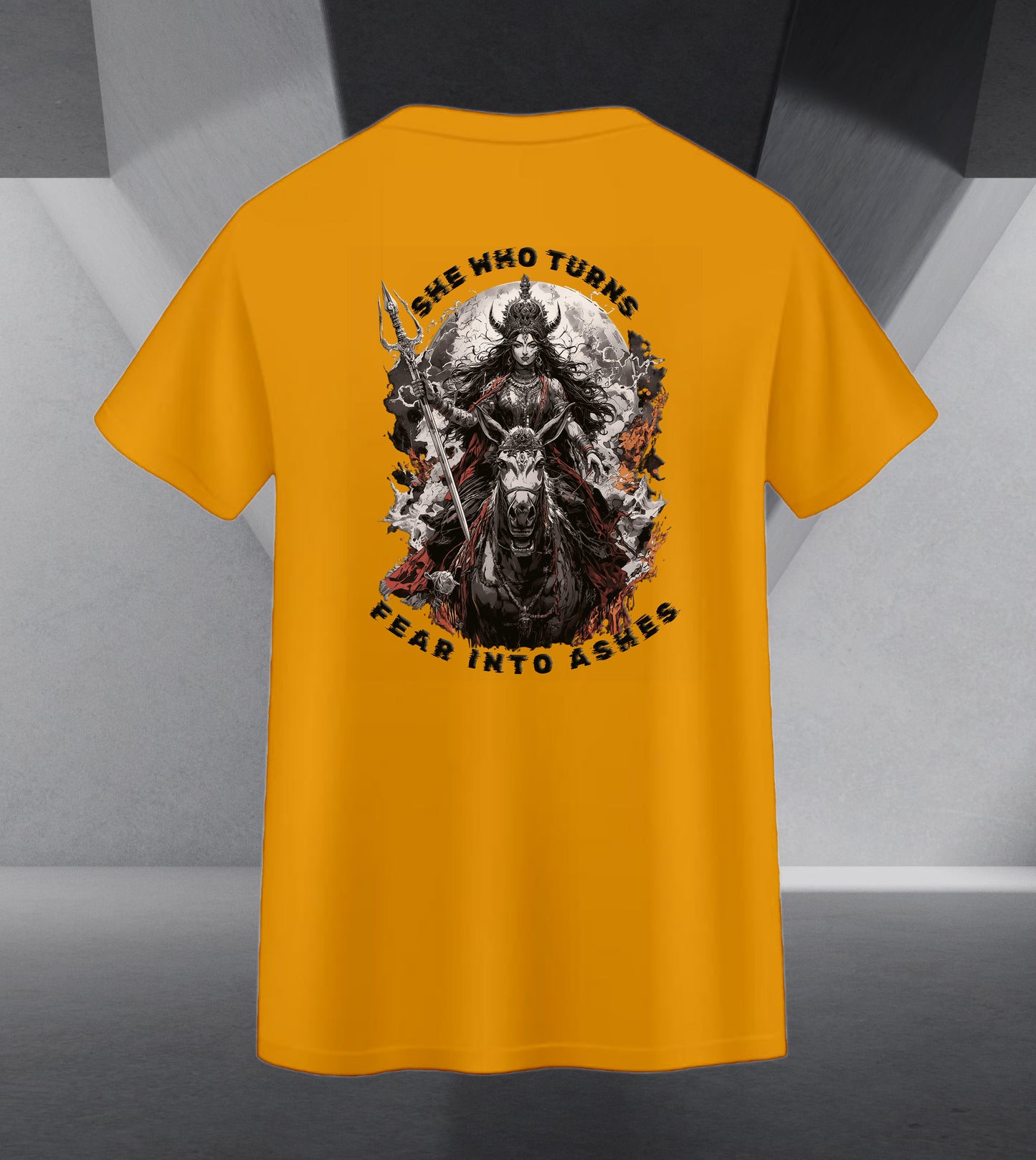 The Cosmic Nine - Destroyer of Fear Tee Back Print