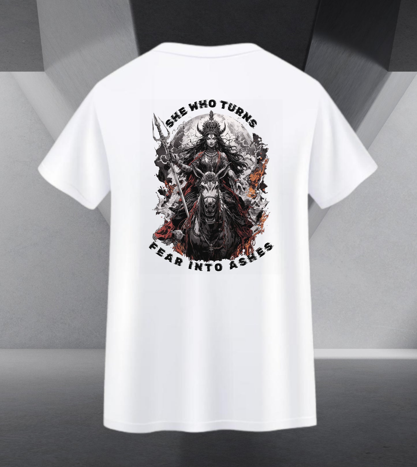 The Cosmic Nine - Destroyer of Fear Tee Back Print