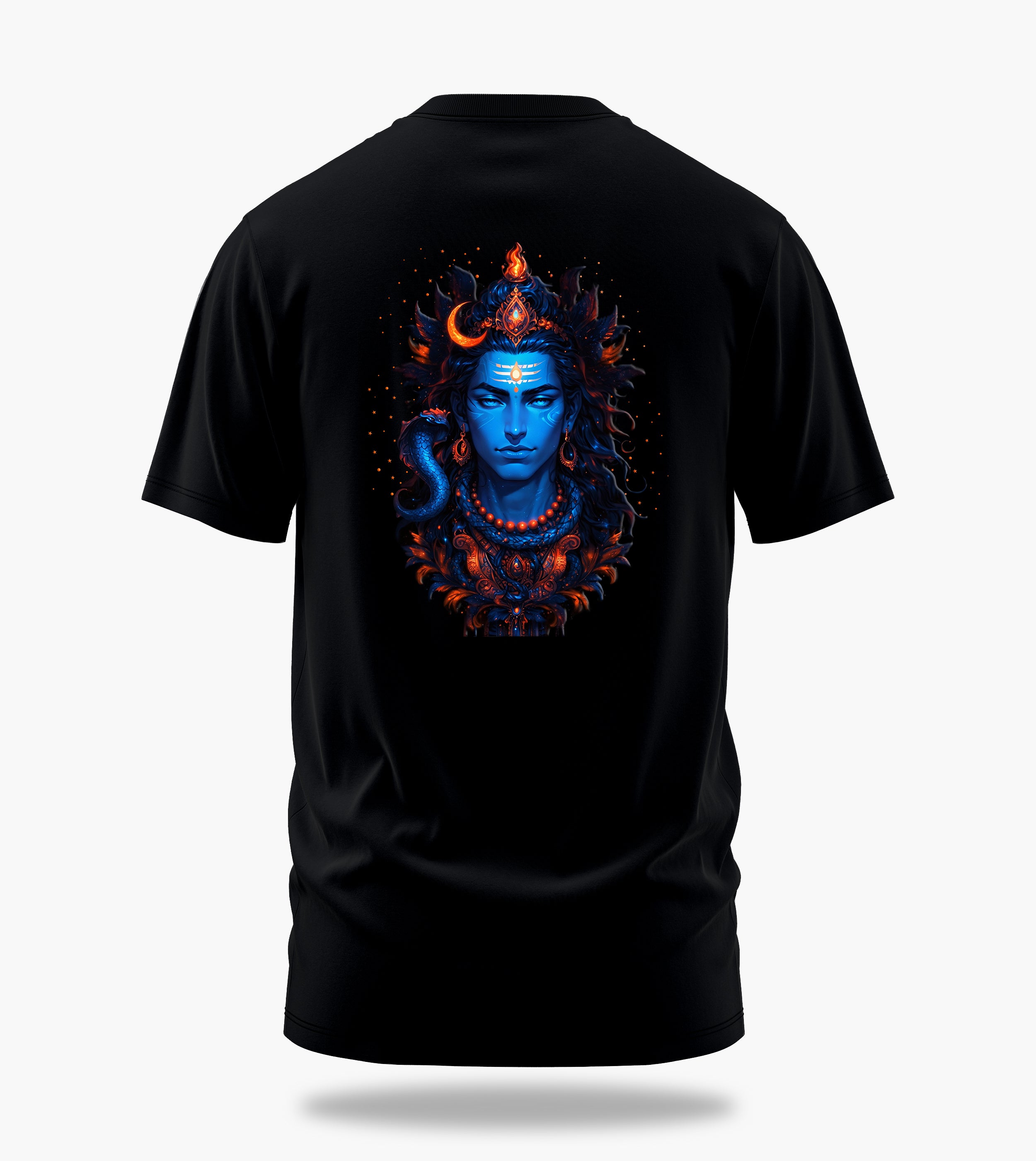 The Māhādev Collection - Omkareshwar II Tee Back Print