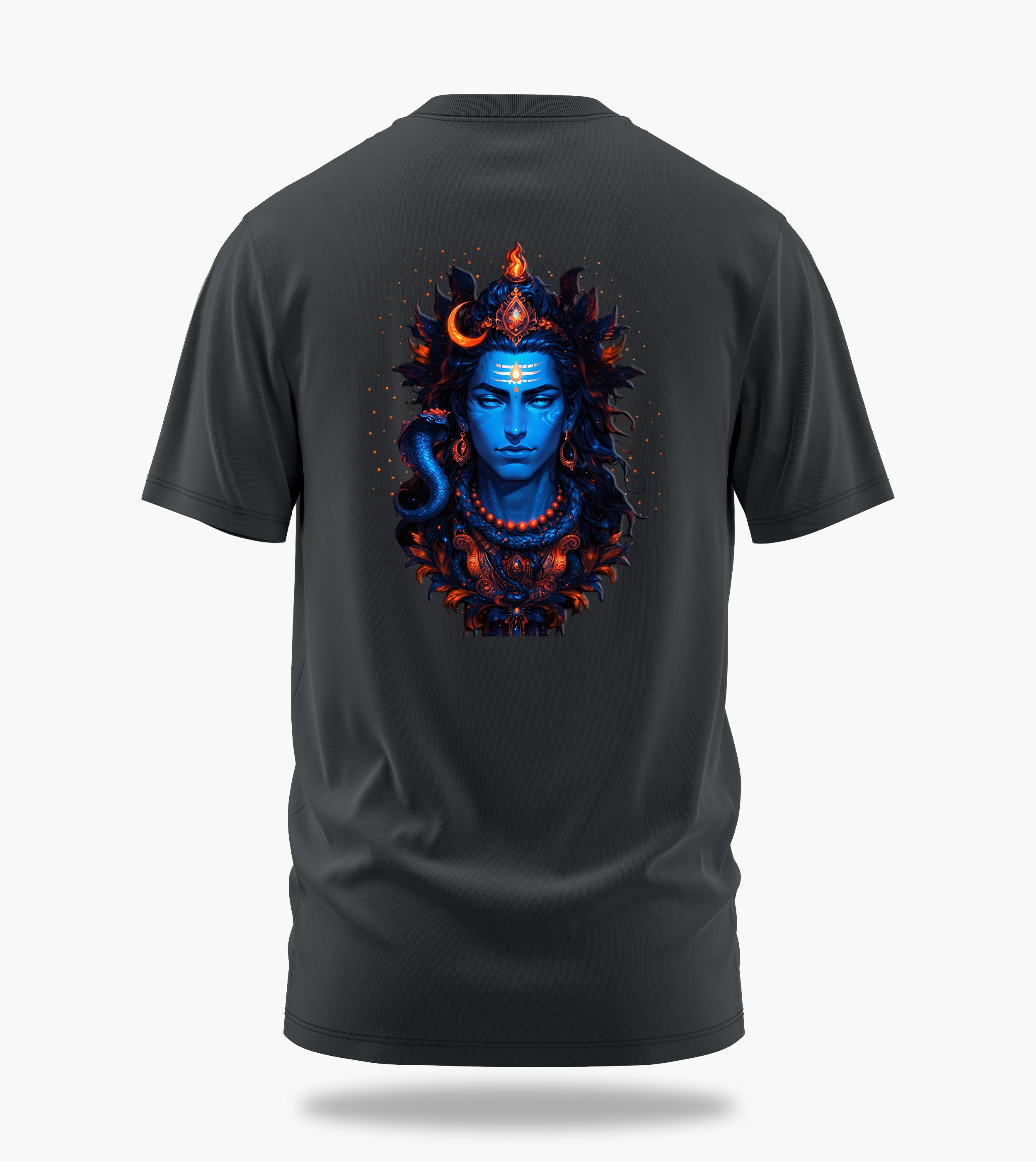 The Māhādev Collection - Omkareshwar II Tee Back Print