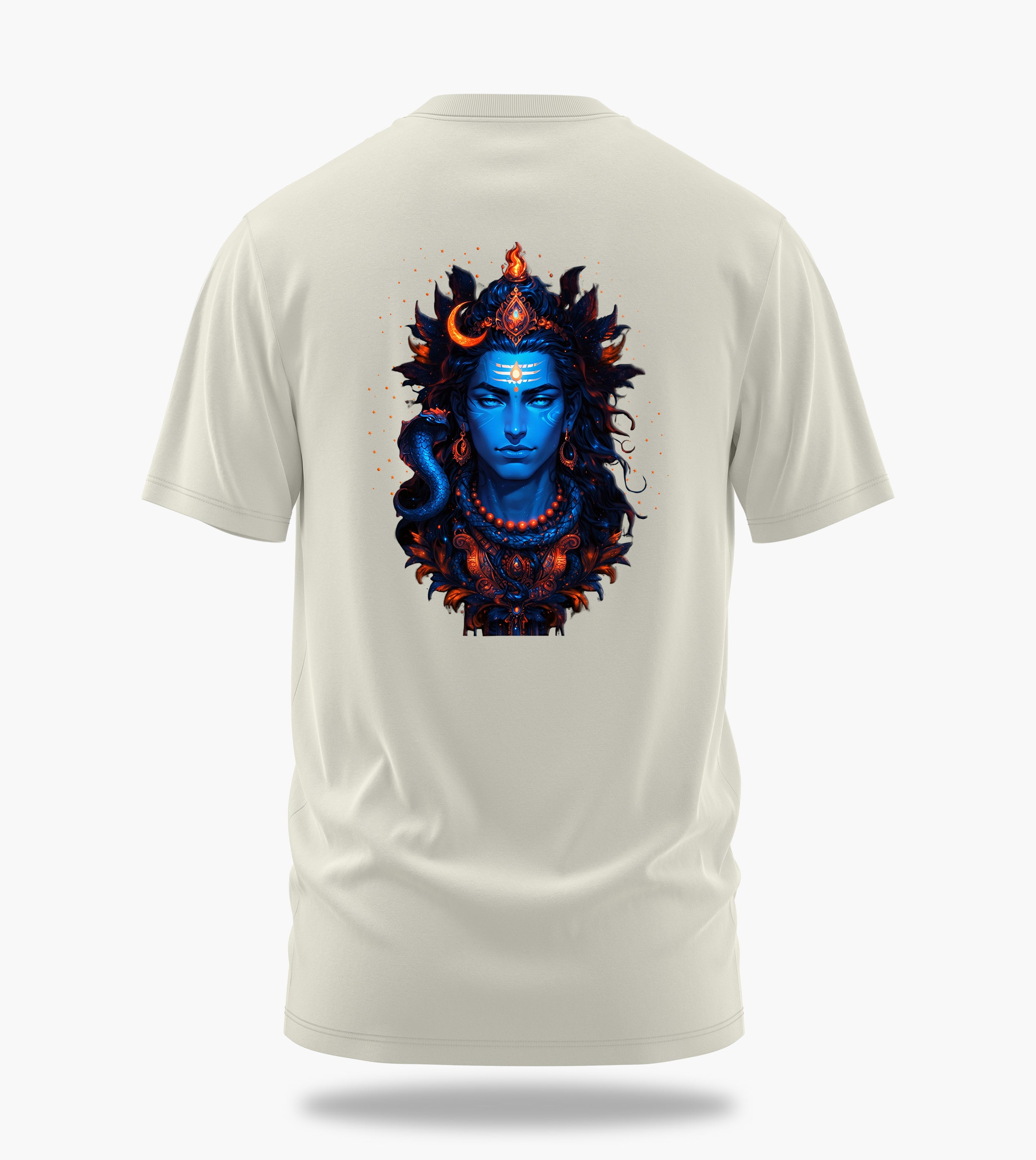 The Māhādev Collection - Omkareshwar II Tee Back Print