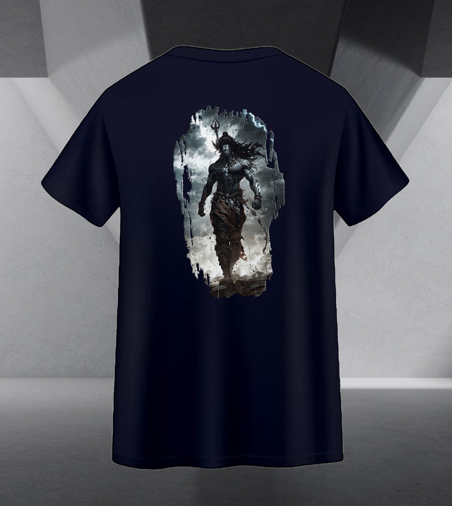 The Māhādev Collection - Rudra I Tee Back Print
