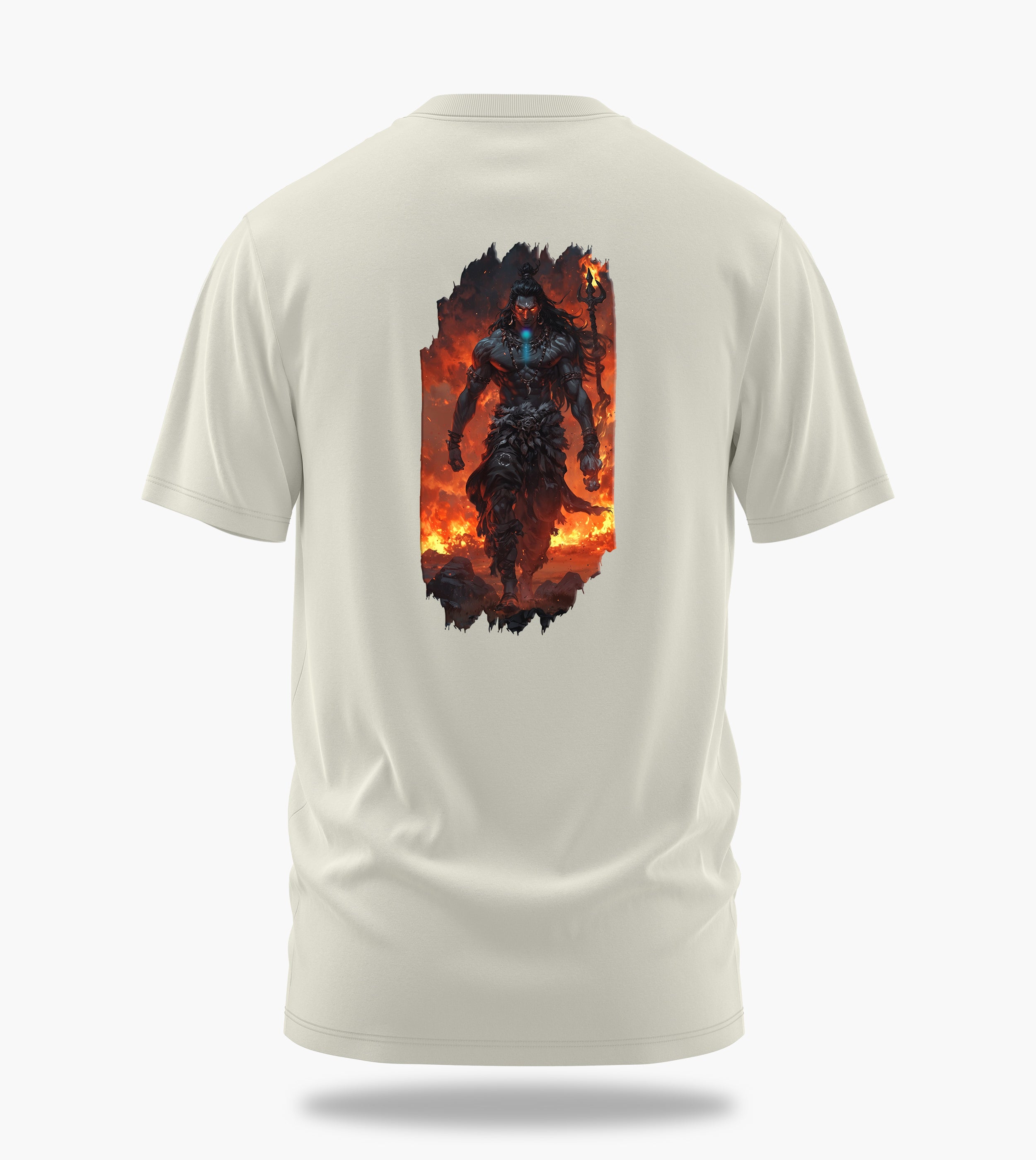 The Māhādev Collection - Rudra II Tee Back Print