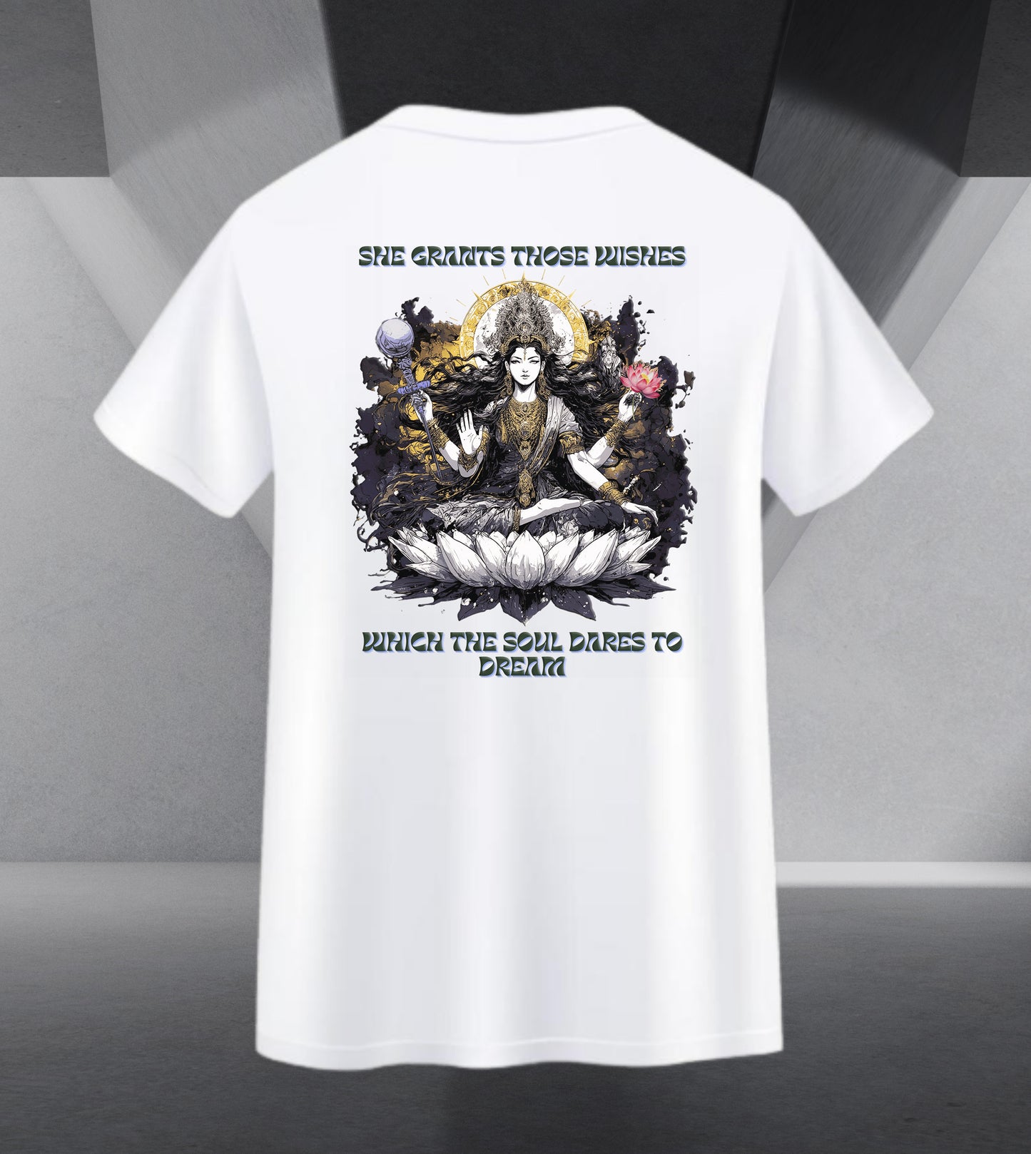 The Cosmic Nine - Celestial Grace Tee Back Print