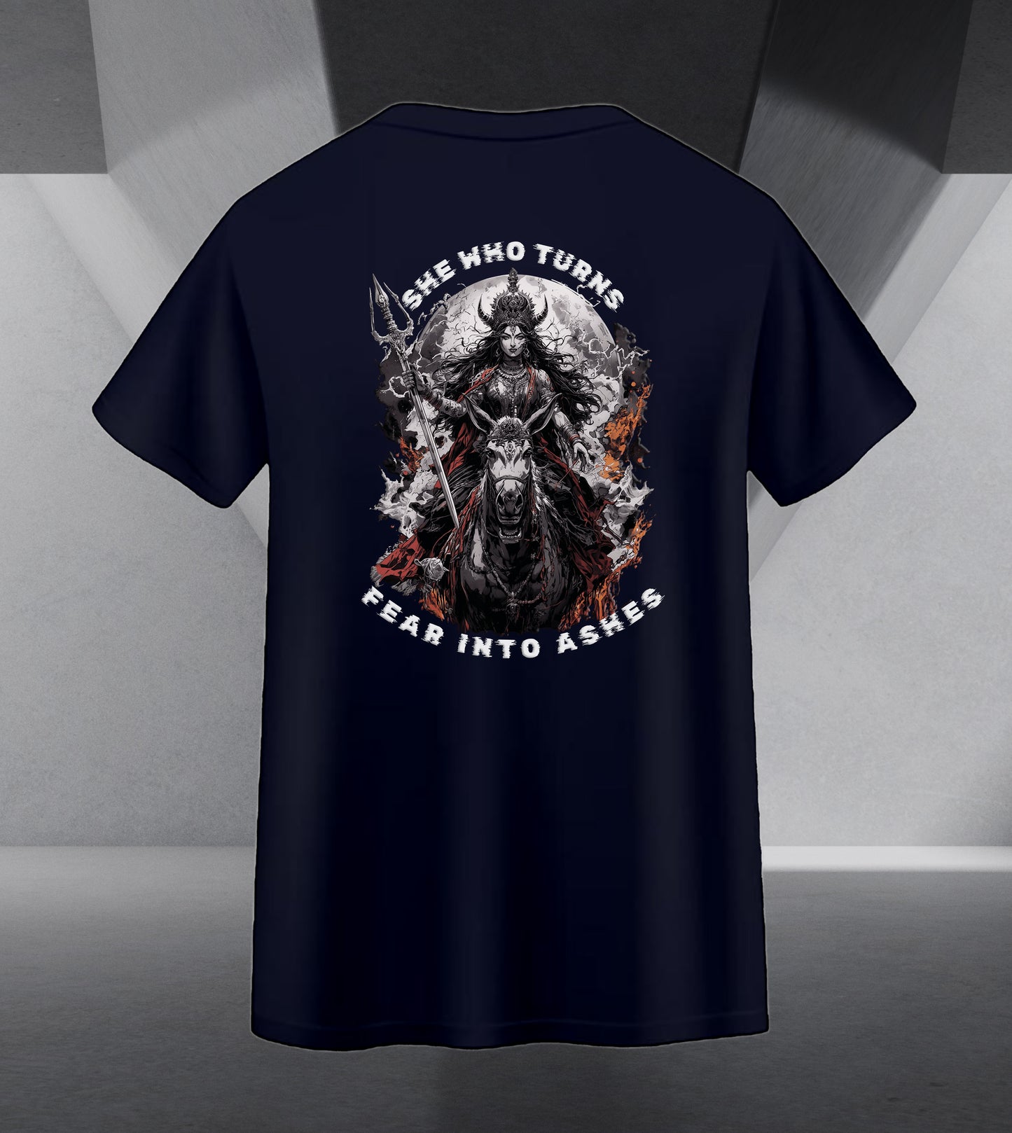 The Cosmic Nine - Destroyer of Fear Tee Back Print