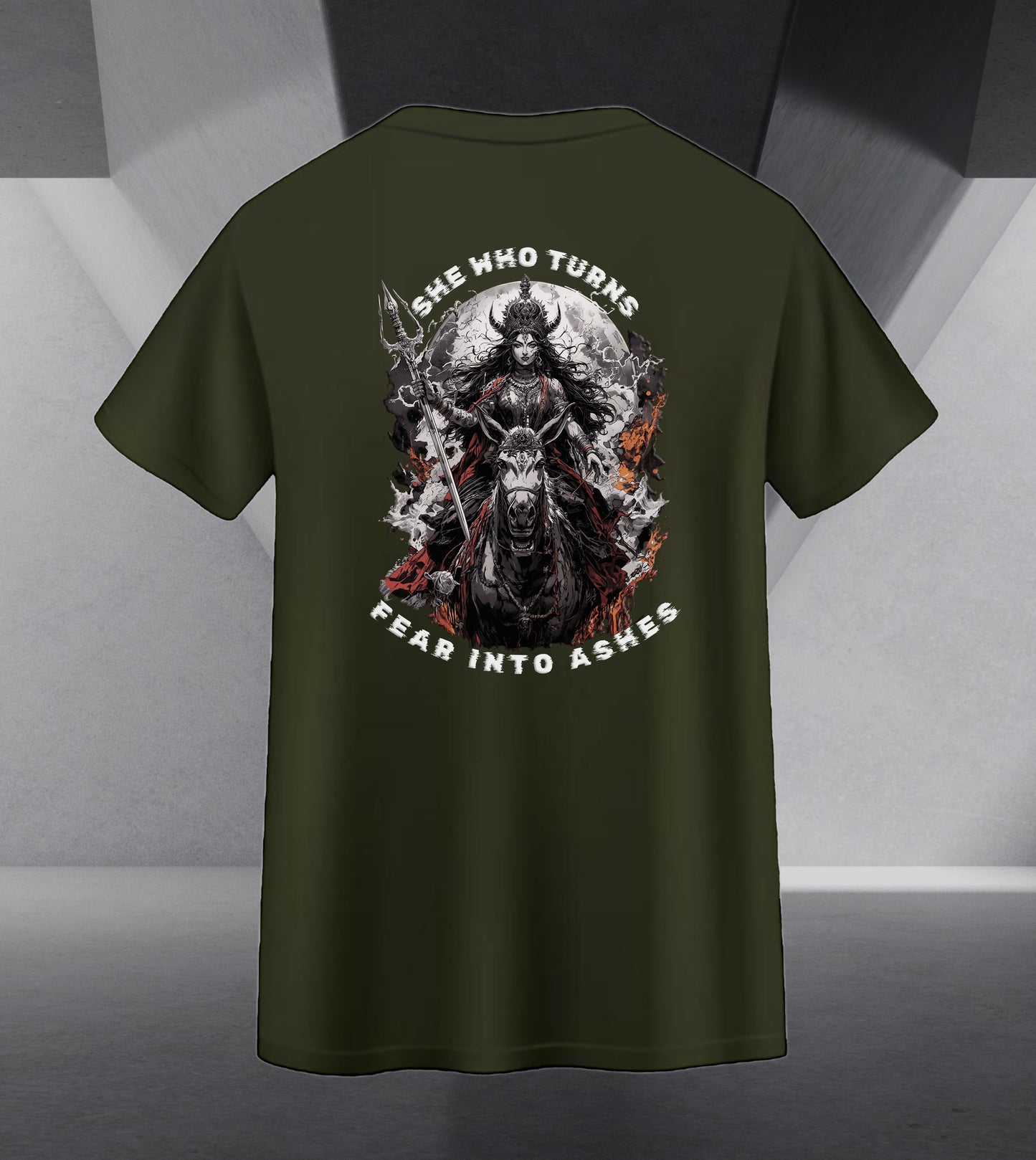 The Cosmic Nine - Destroyer of Fear Tee Back Print