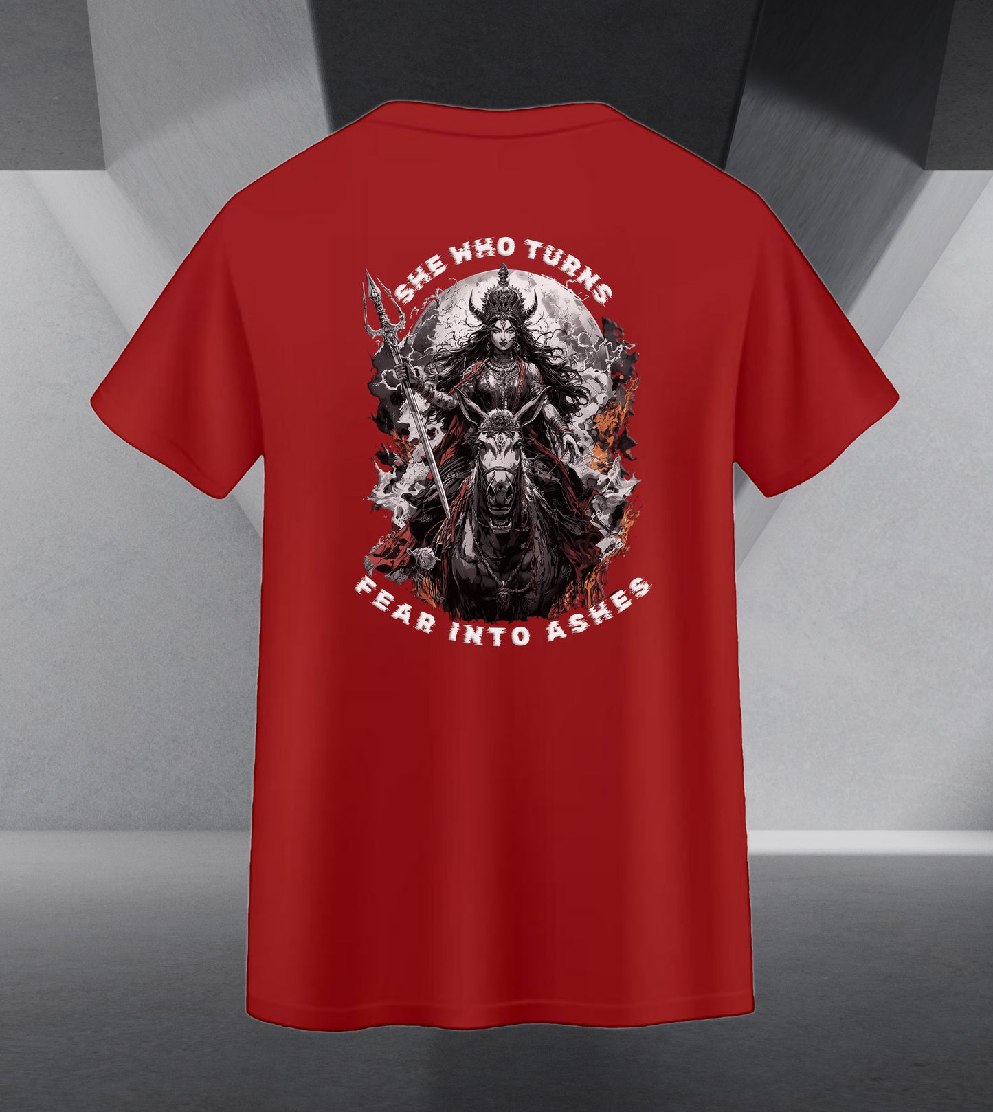 The Cosmic Nine - Destroyer of Fear Tee Back Print