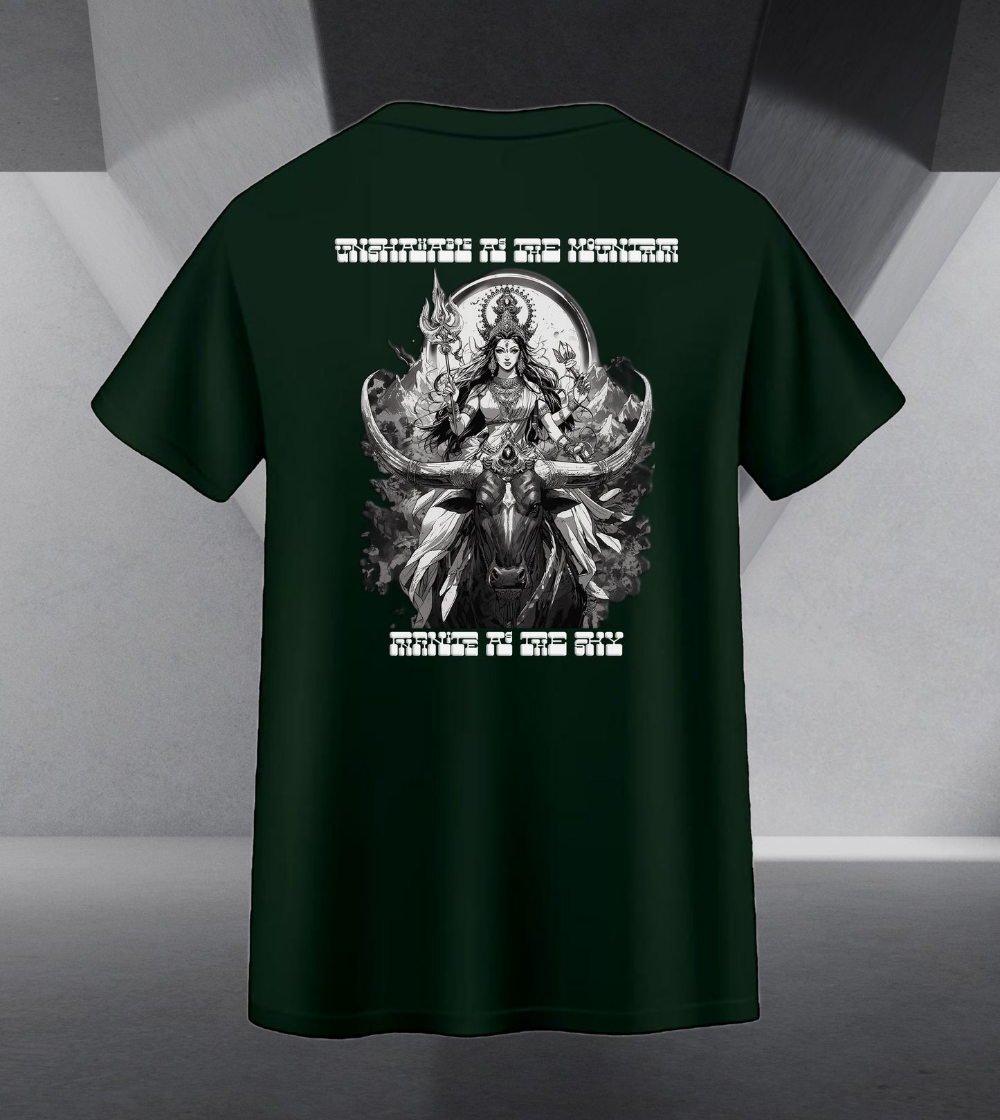 The Cosmic Nine - Mountain Spirit Tee Back Print