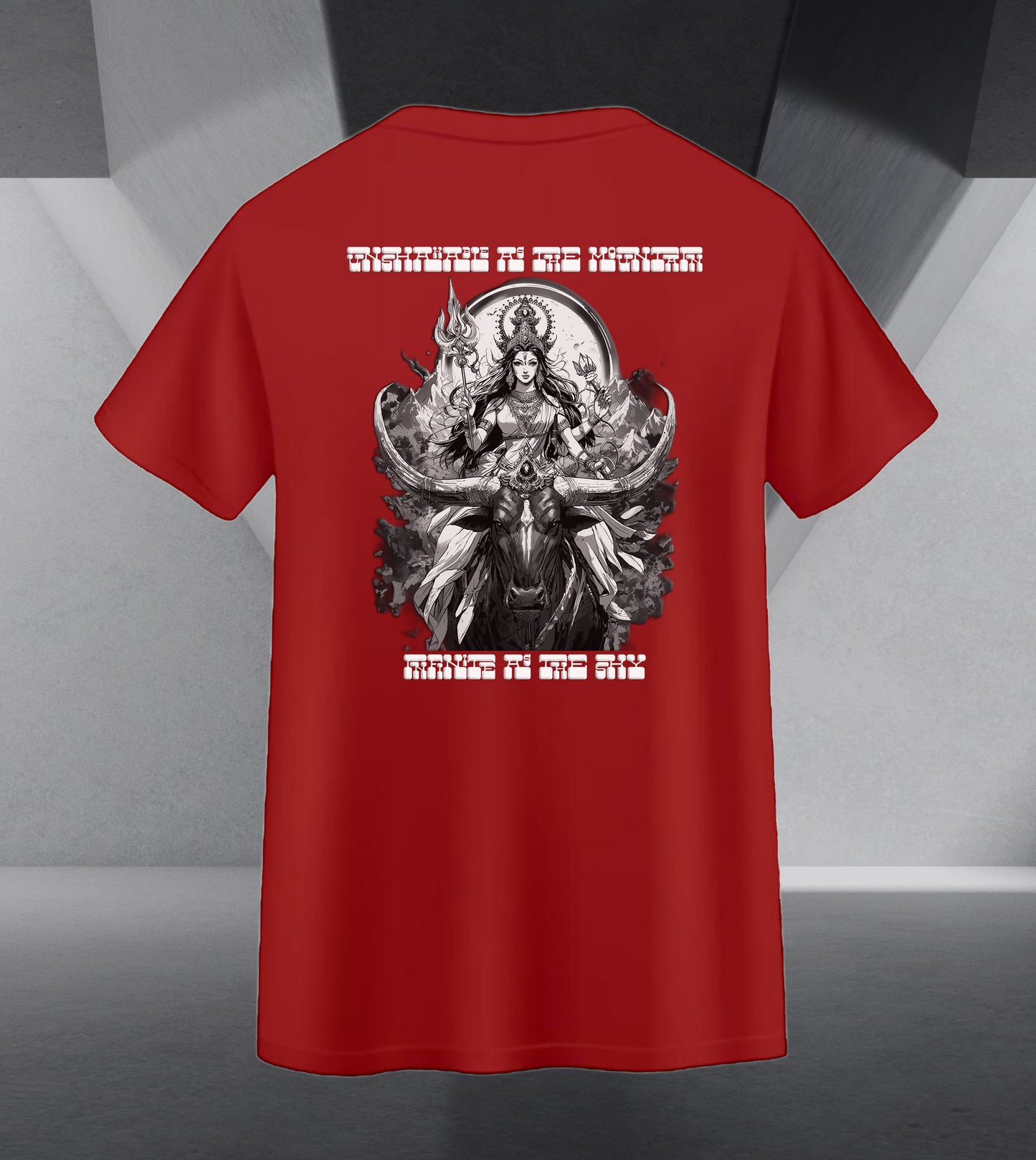 The Cosmic Nine - Mountain Spirit Tee Back Print