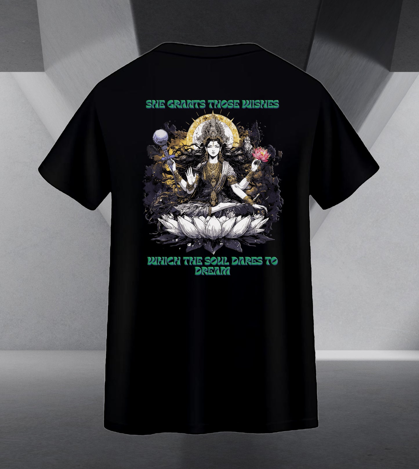 The Cosmic Nine - Celestial Grace Tee Back Print