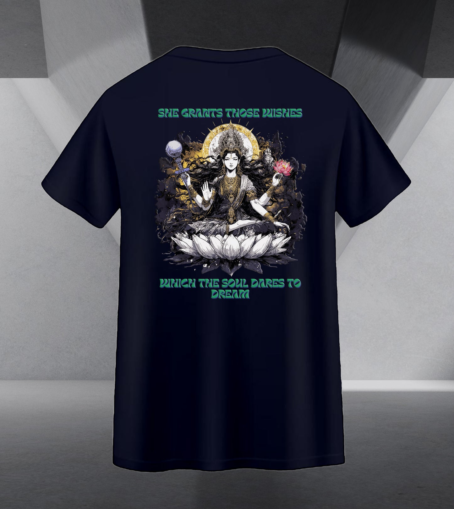 The Cosmic Nine - Celestial Grace Tee Back Print