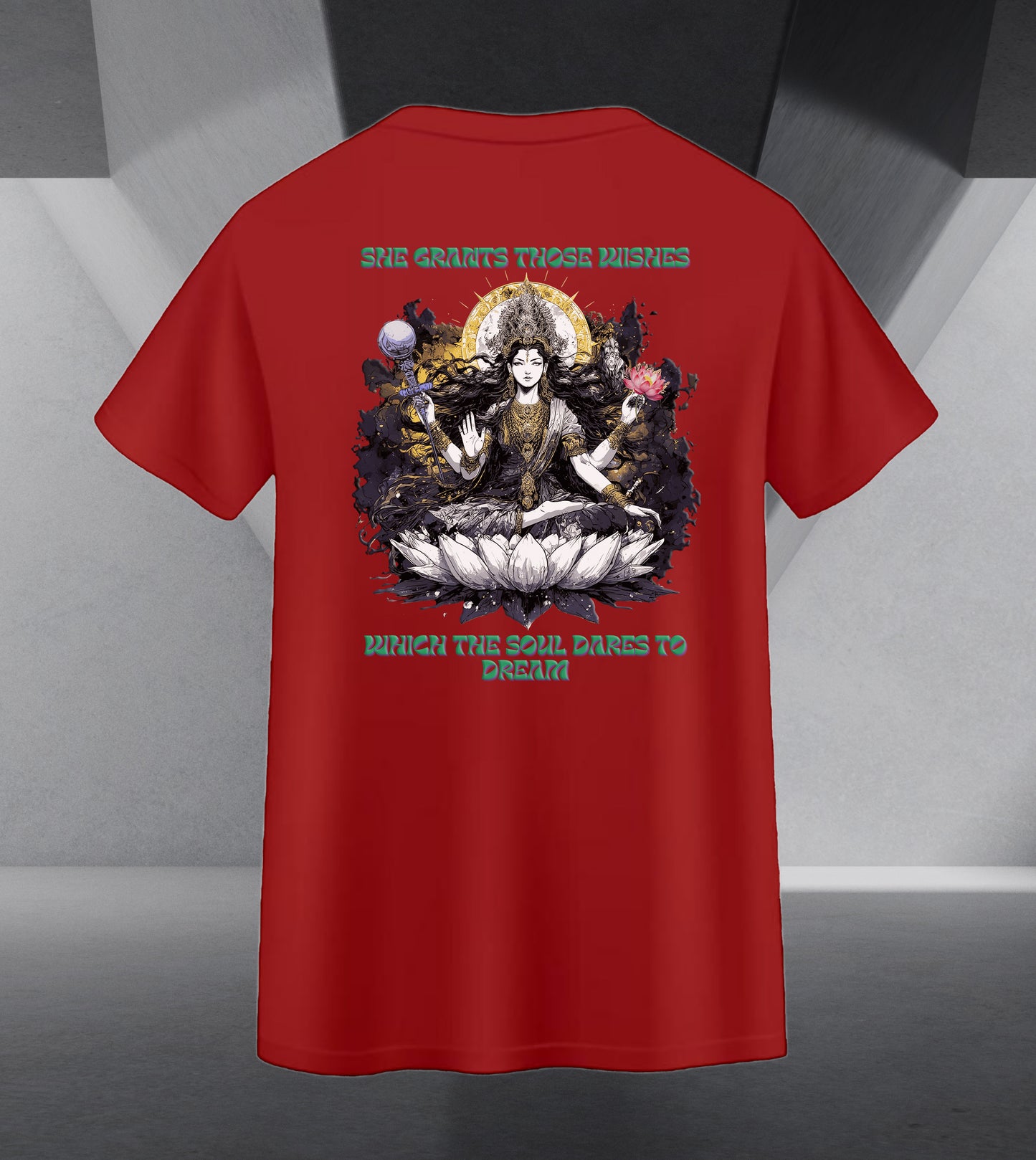 The Cosmic Nine - Celestial Grace Tee Back Print