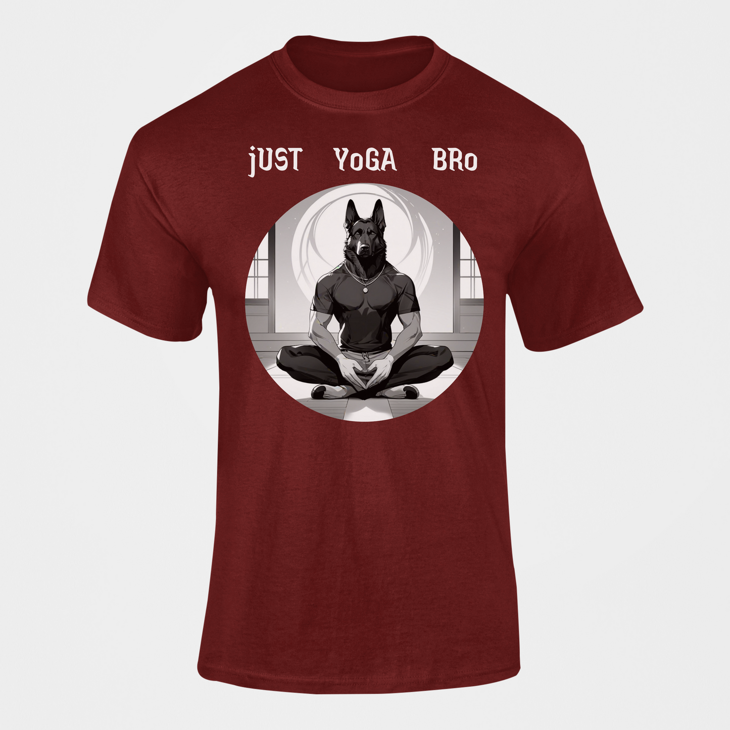 The Woofāsanā Yoga Collection - German Shepherd I