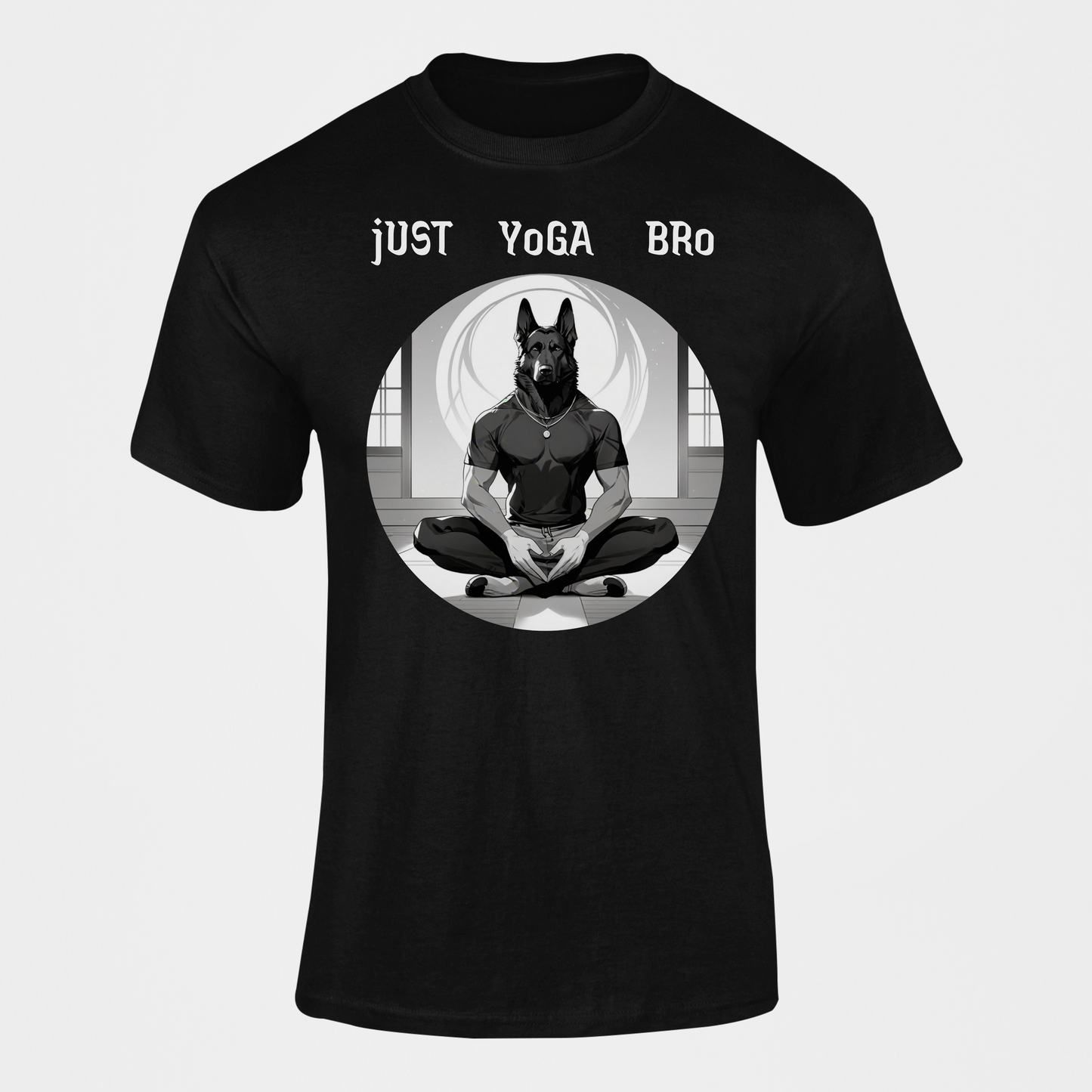 The Woofāsanā Yoga Collection - German Shepherd I