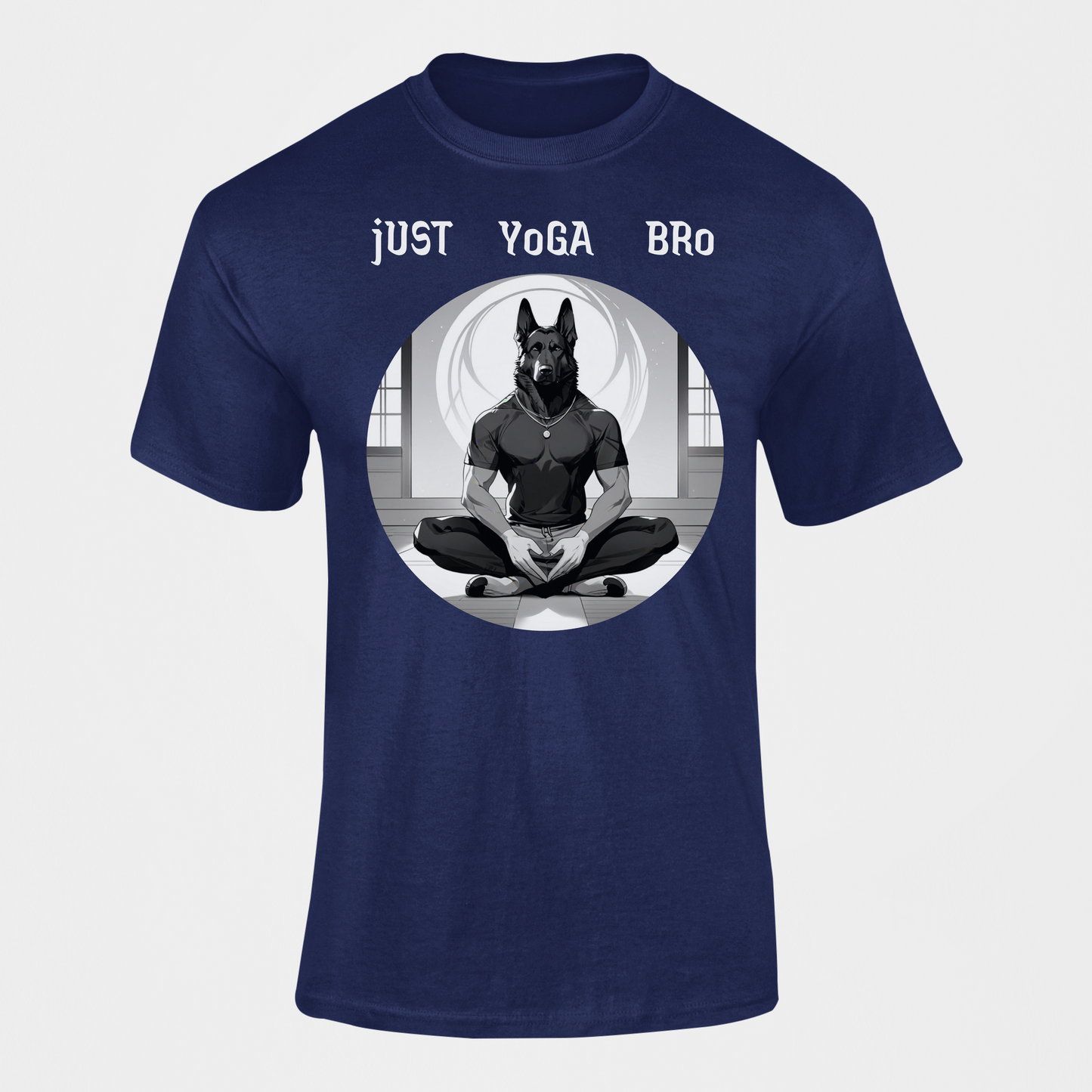 The Woofāsanā Yoga Collection - German Shepherd I
