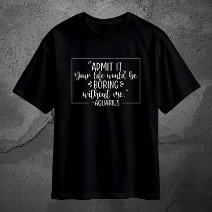 Cosmic Signs Collection - Aquarius II OV
