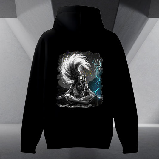 The Māhādev Collection - Gangadhar II Hoodie Back Print