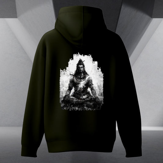 The Māhādev Collection - Bholenath I Hoodie Back Print