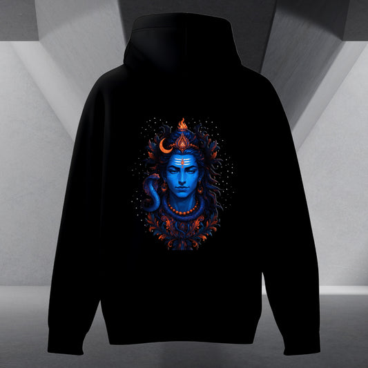 The Māhādev Collection - Omkareshwar I Hoodie Back Print