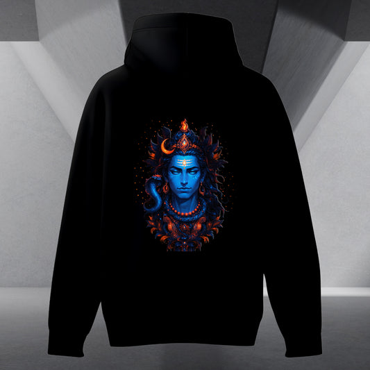 The Māhādev Collection - Omkareshwar II Hoodie Back Print