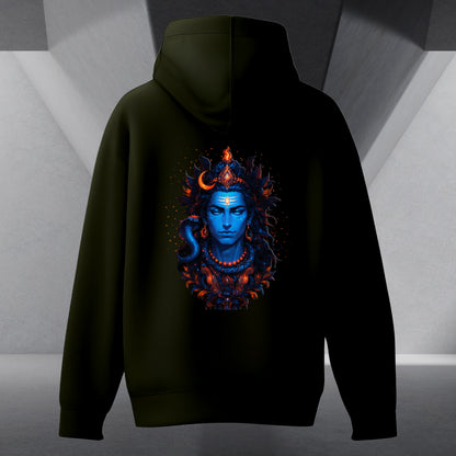 The Māhādev Collection - Omkareshwar II Hoodie Back Print