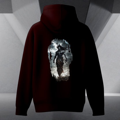 The Māhādev Collection - Rudra I Hoodie Back Print